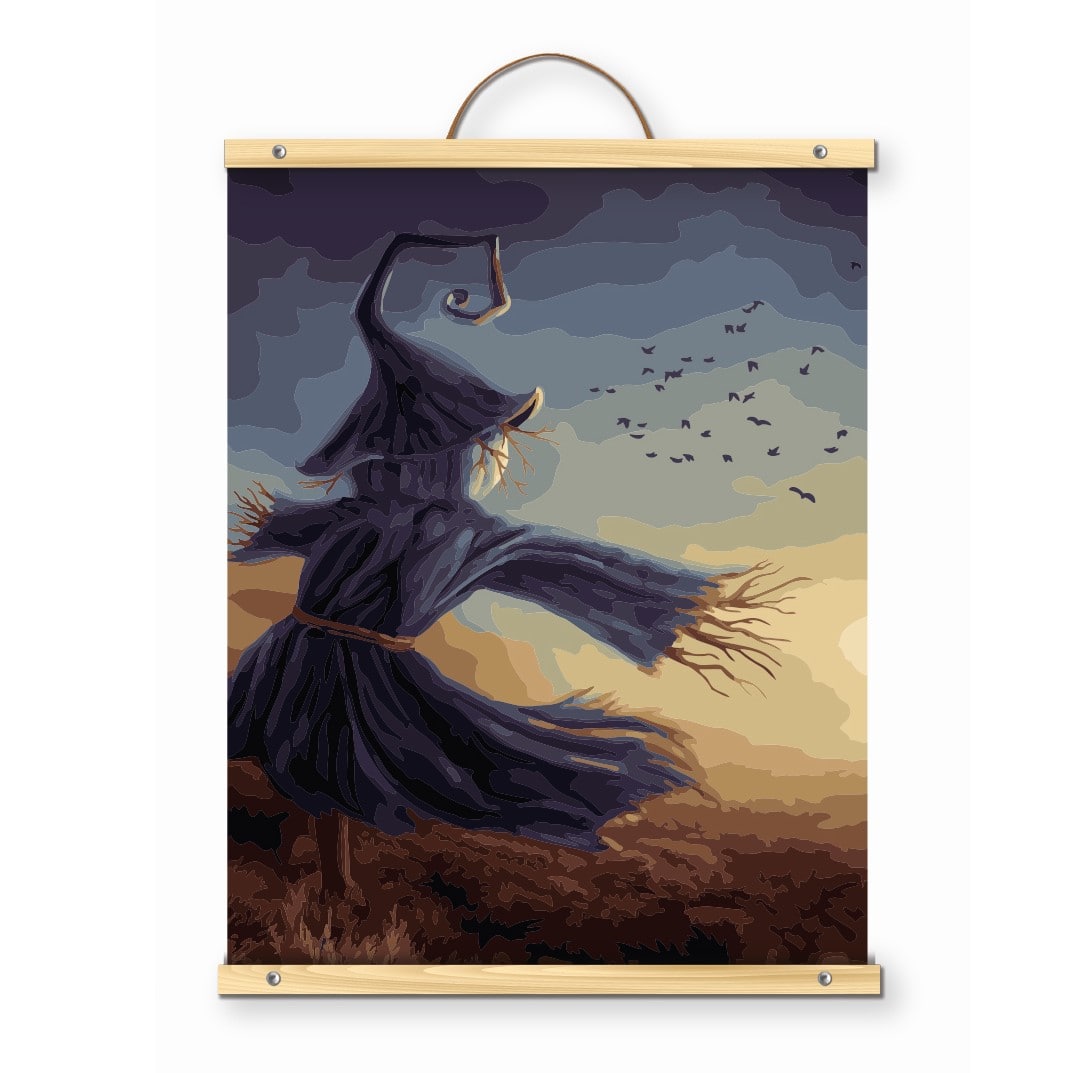 16" x 20" Scarecrow Field Paint-by-Number Kit by Artist's Loft®