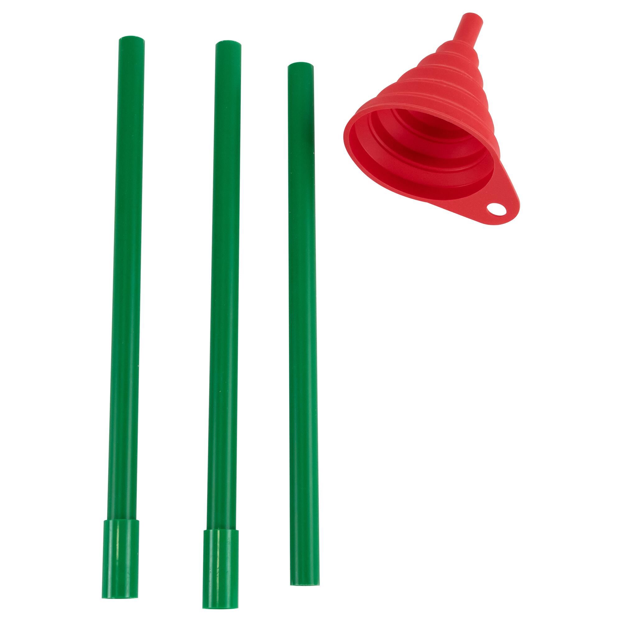 39.5" Green & Red Christmas Tree Watering Funnel