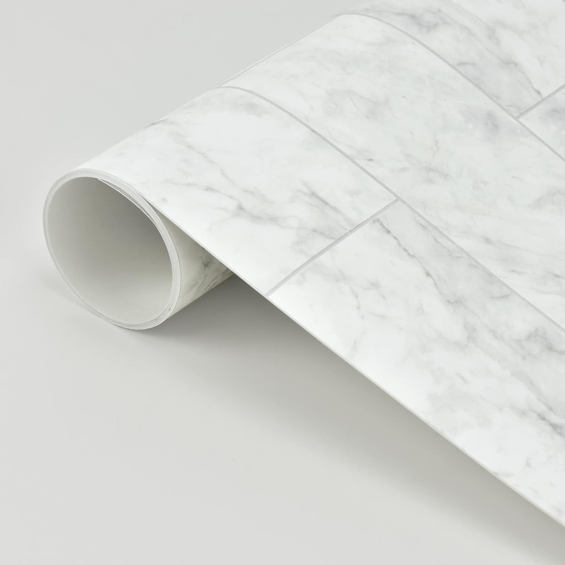 Brewster Marble Tile Peel &#x26; Stick Backsplash