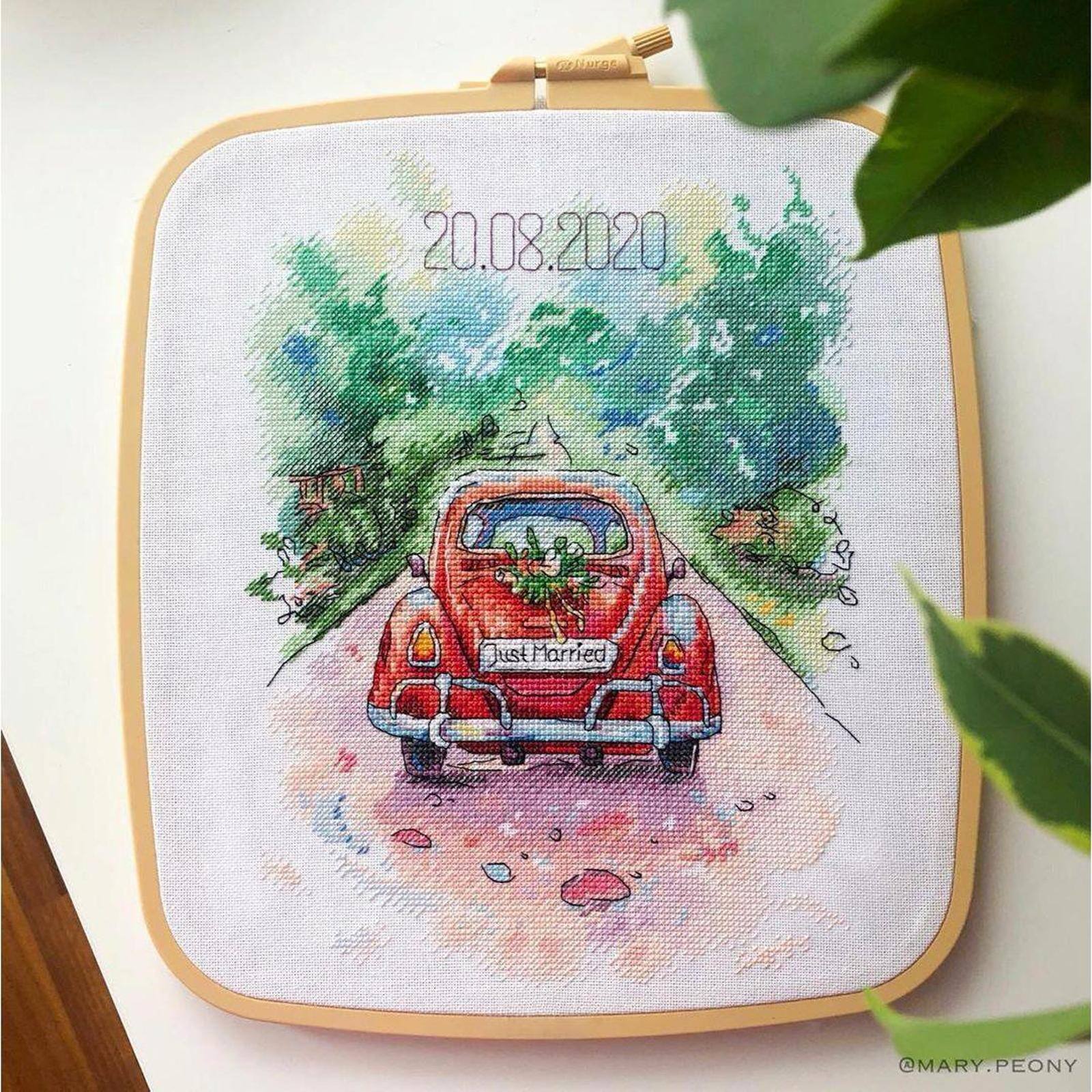 MP Studia Romantic Journey Cross Stitch Kit