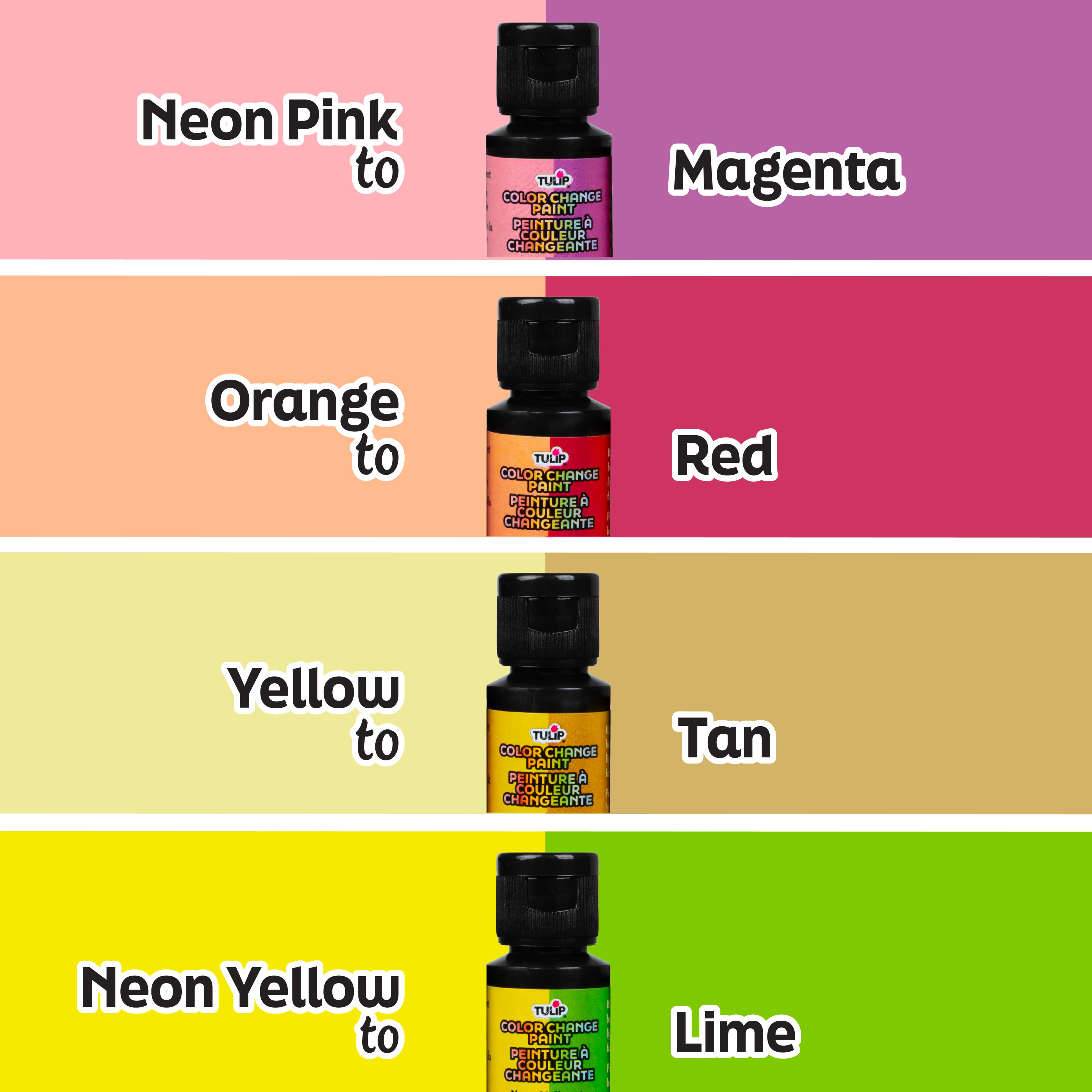 Tulip&#xAE; Color Change Paint, 8ct.