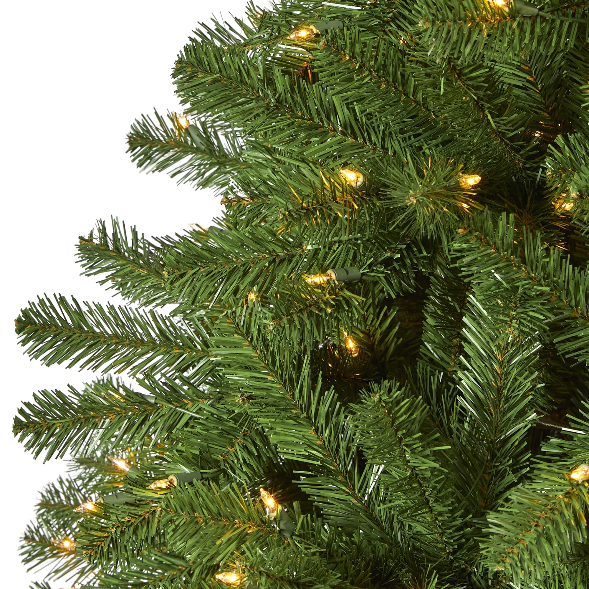 9ft. Pre-Lit Virginia Fir Artificial Christmas Tree, Clear Lights