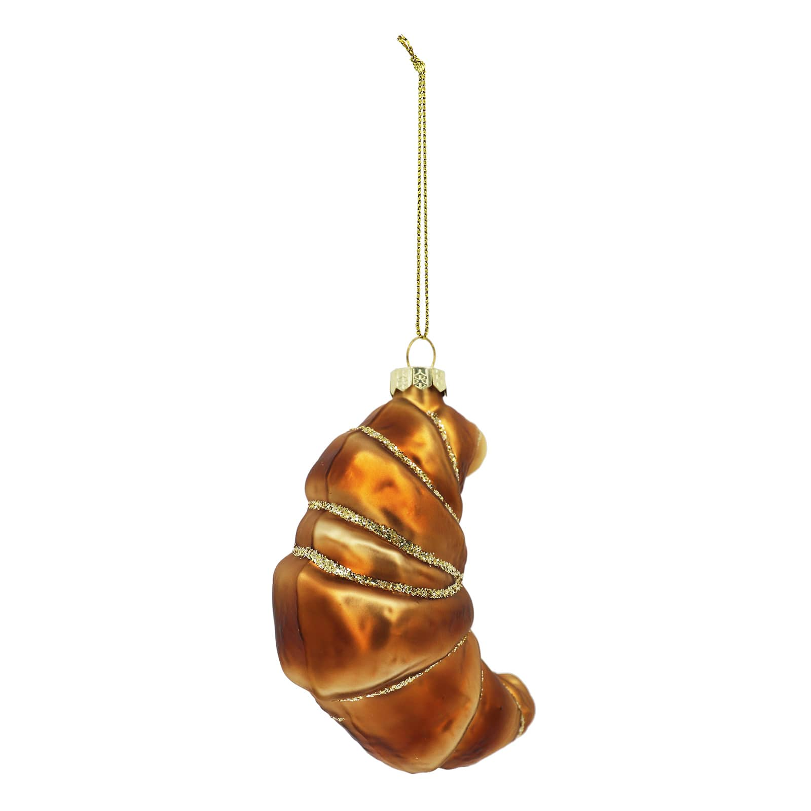 4.5&#x22; Croissant Glass Ornament by Ashland&#xAE;