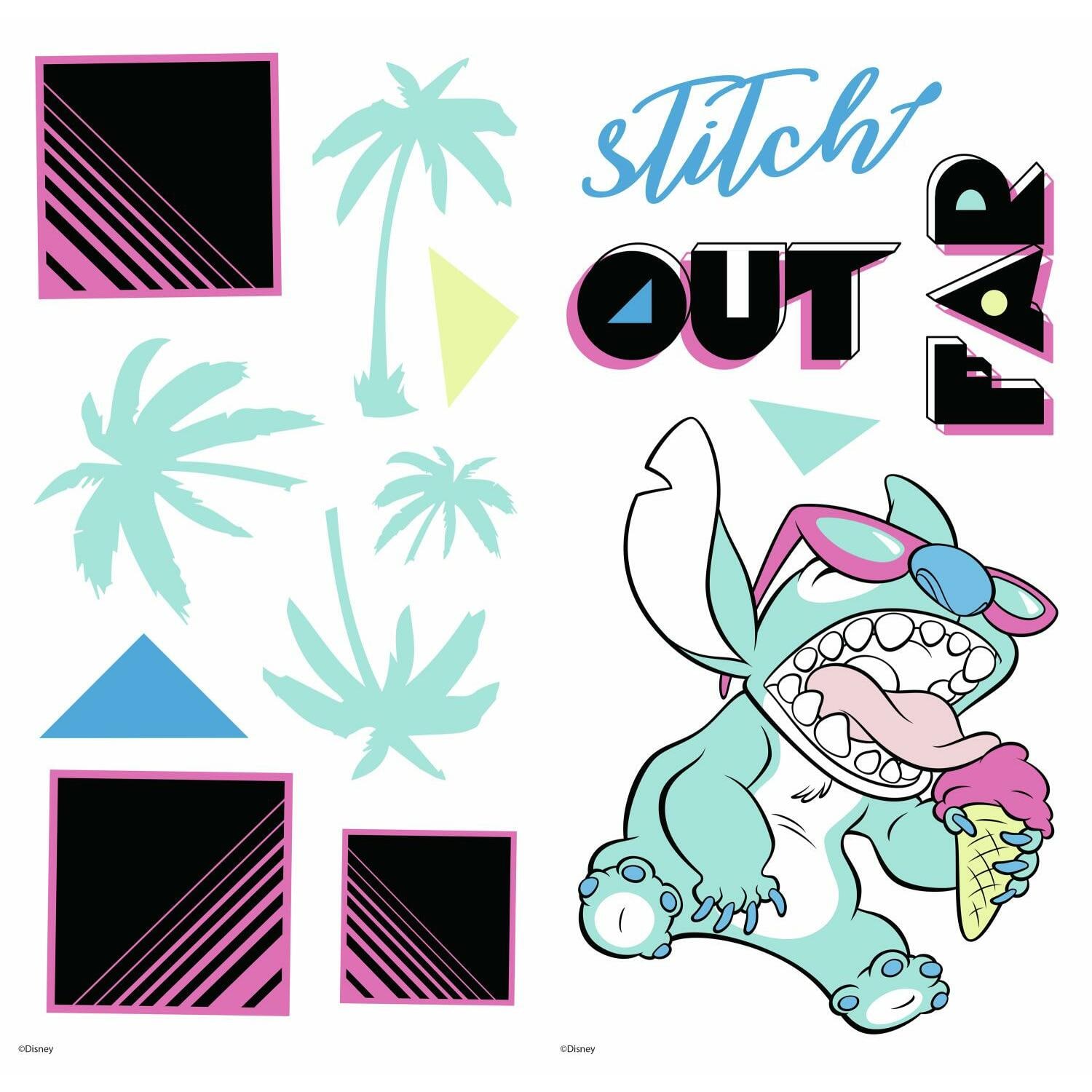 RoomMates Disney Stitch Far Out Peel &#x26; Stick Wall Decals