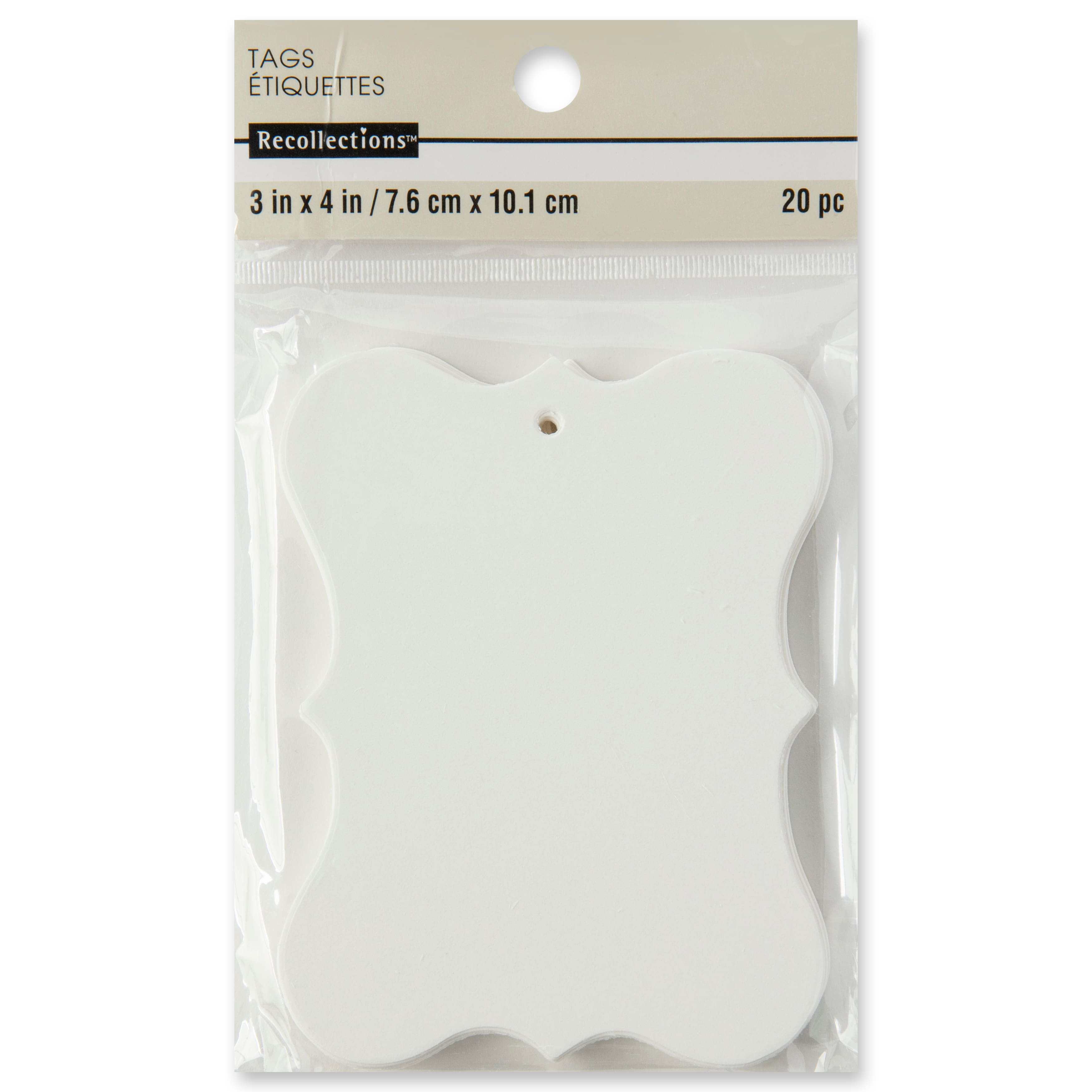 12 Packs: 20 ct. (240 total) Ivory Tags by Recollections™