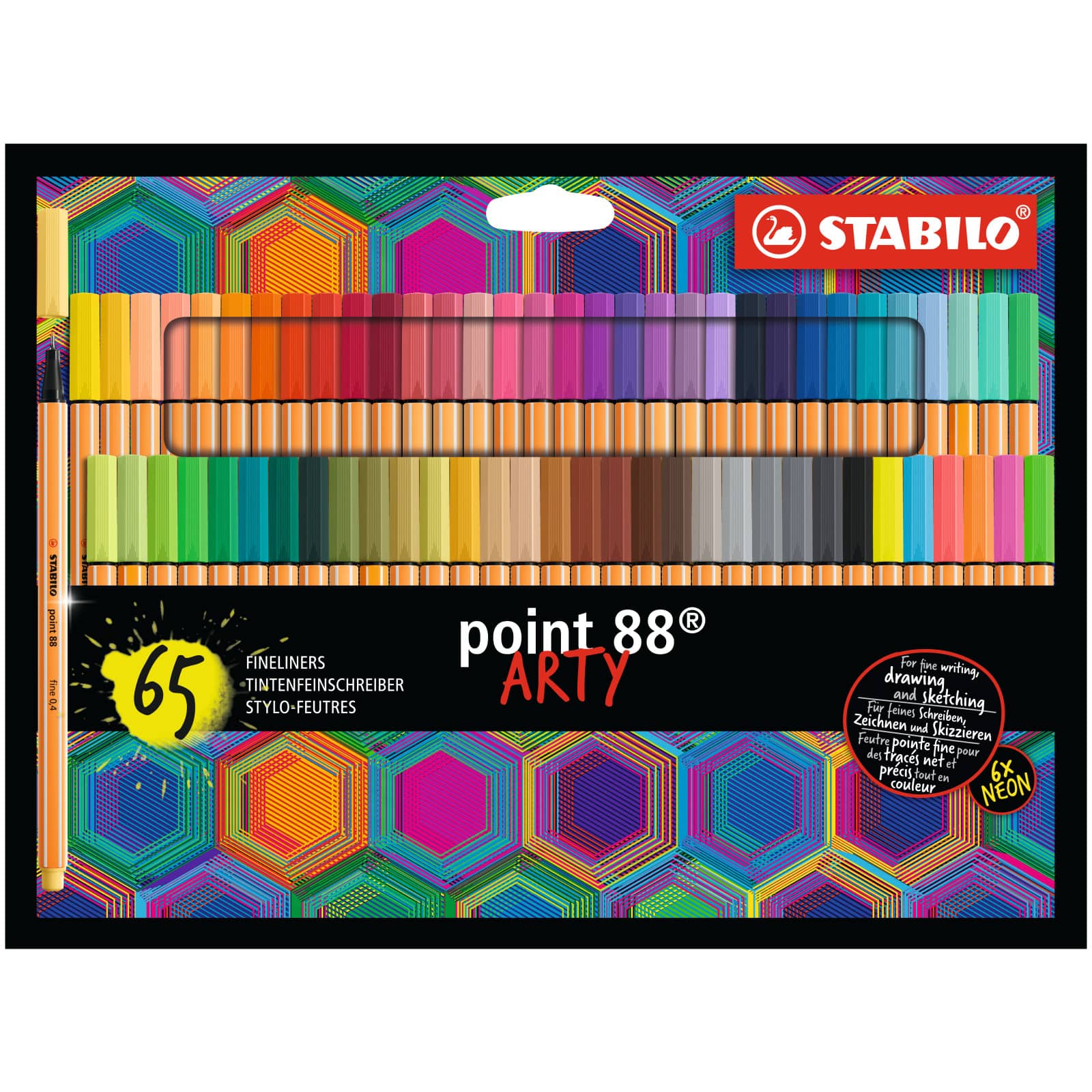 STABILO® ARTY Point 88 65-Pen Set