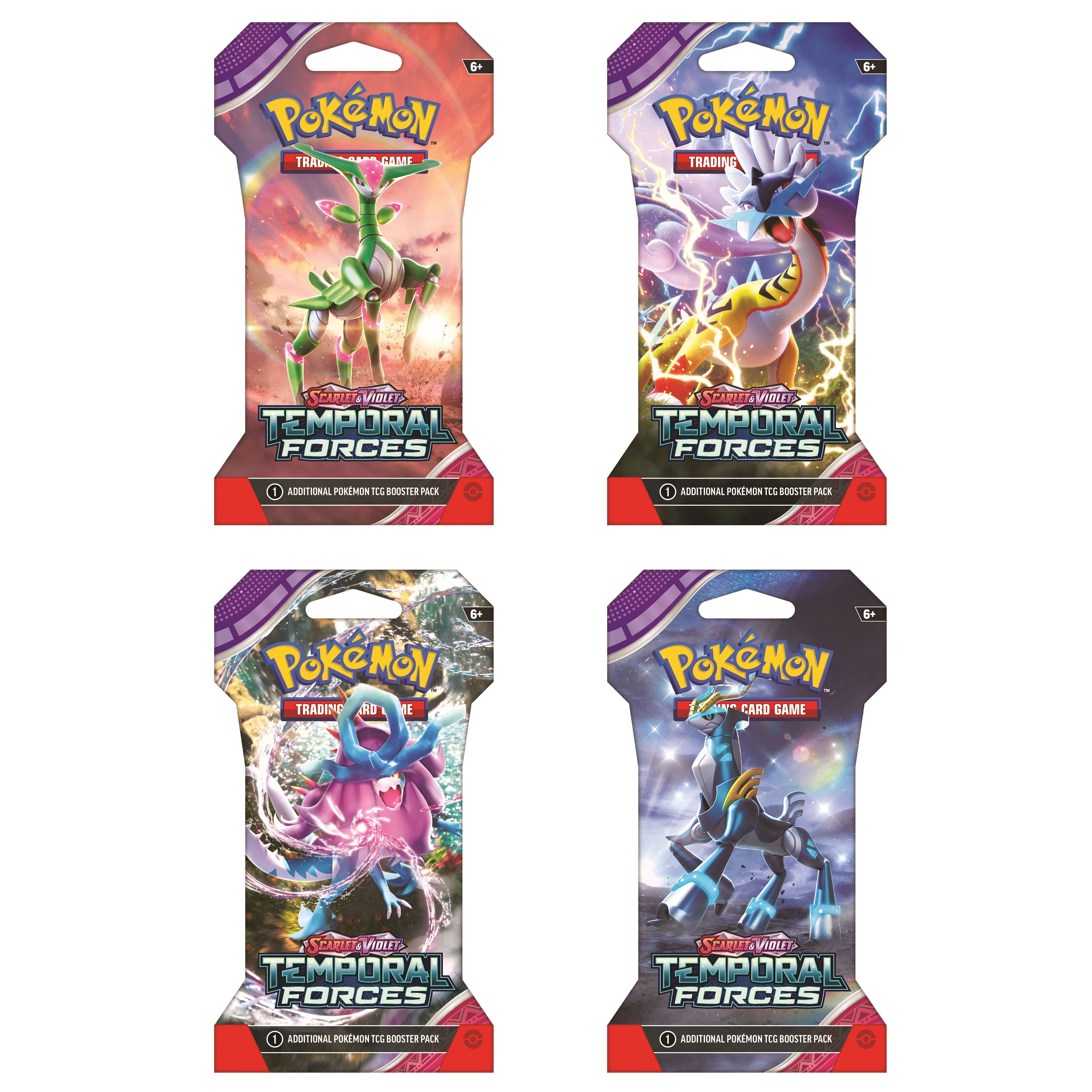 Pok&#xE9;mon&#x2122; Trading Card Game Scarlet &#x26; Violet Temporal Forces Booster Pack