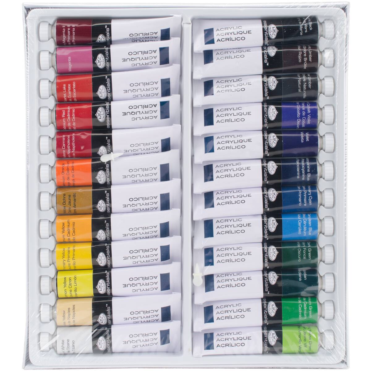 Royal &#x26; Langnickel&#xAE; 24 Color Acrylic Paint Set