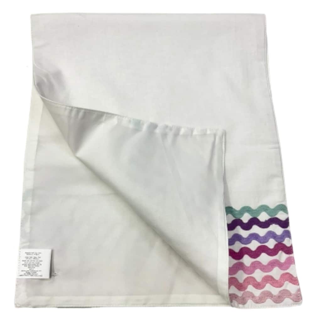 72" Bright Wavy Stripes Fabric Table Runner by Ashland®