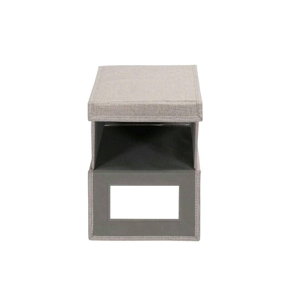 Household Essentials Drop Front Shoe Box, 2ct.