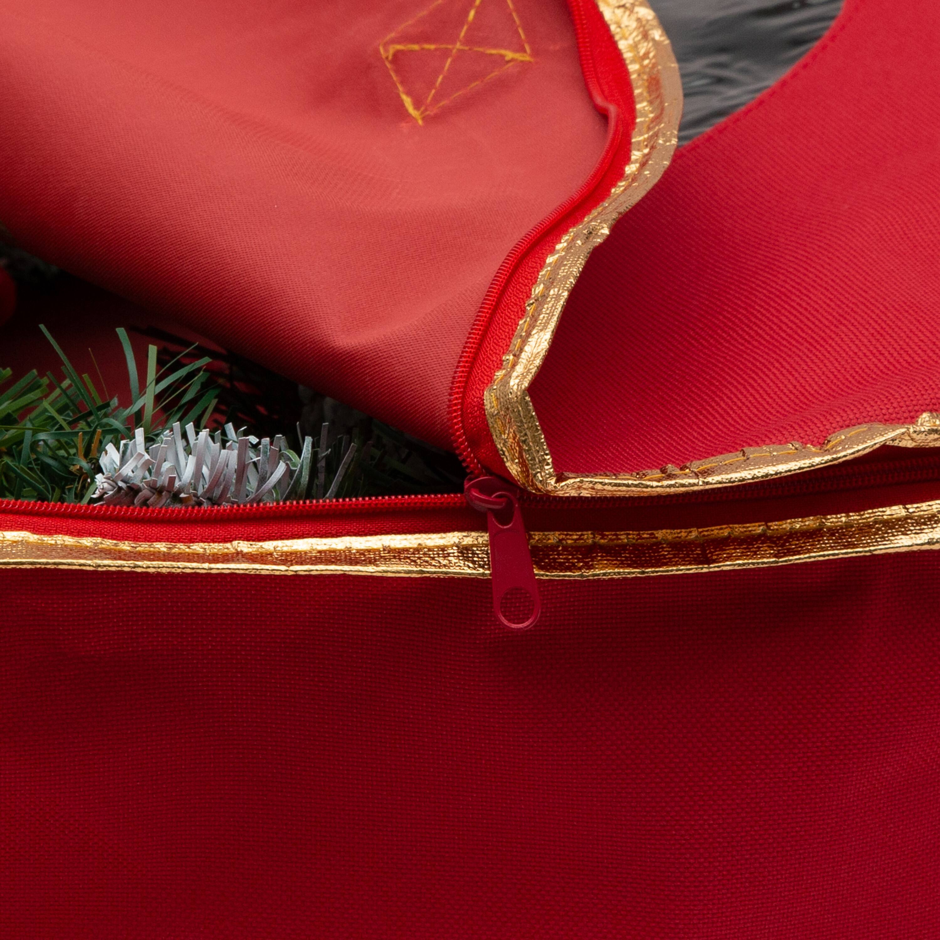 Simplify 24&#x22; Holiday Wreath Bag, 2ct.