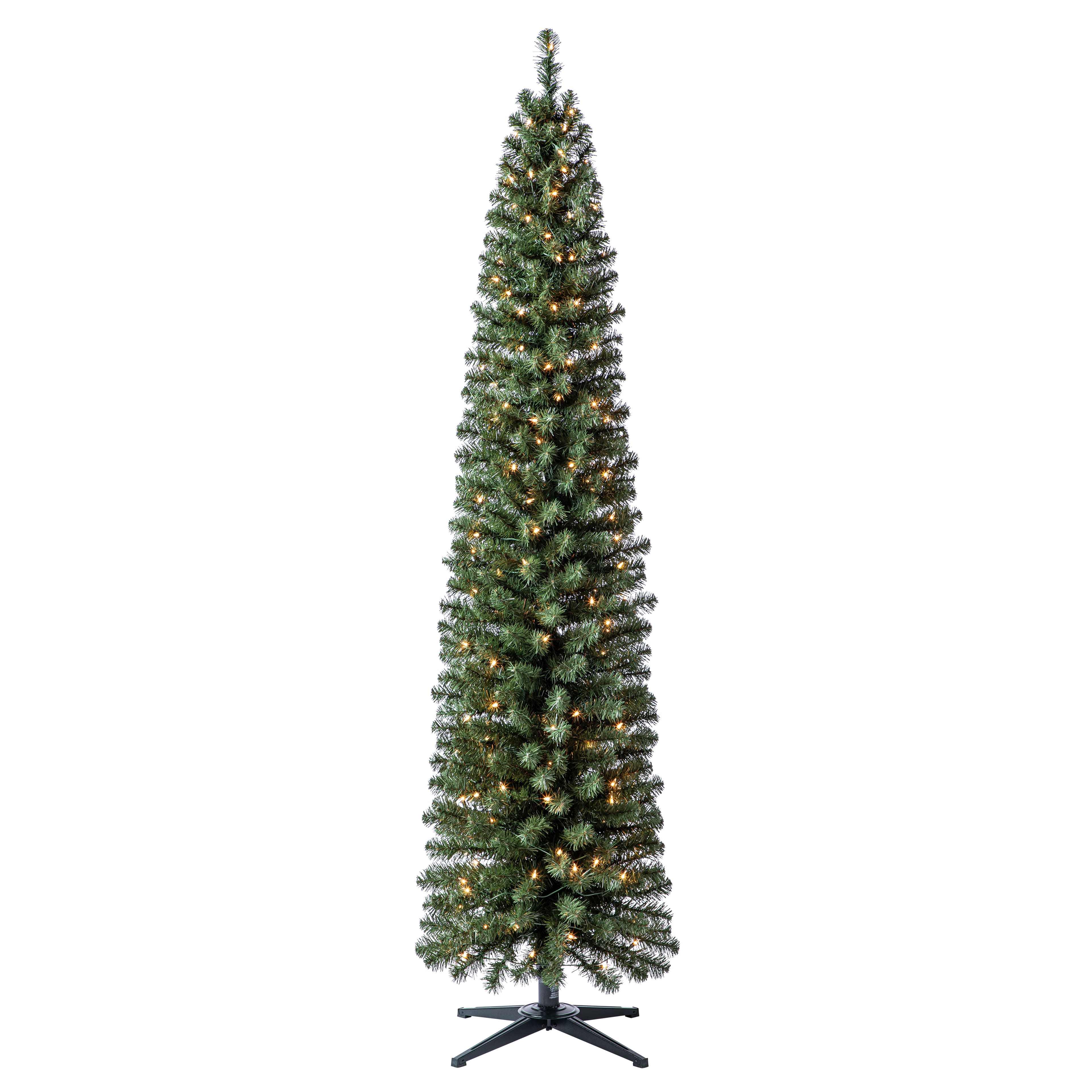 7ft. Pre-Lit Artificial Christmas Tree, Clear Lights by Ashland® | Michaels