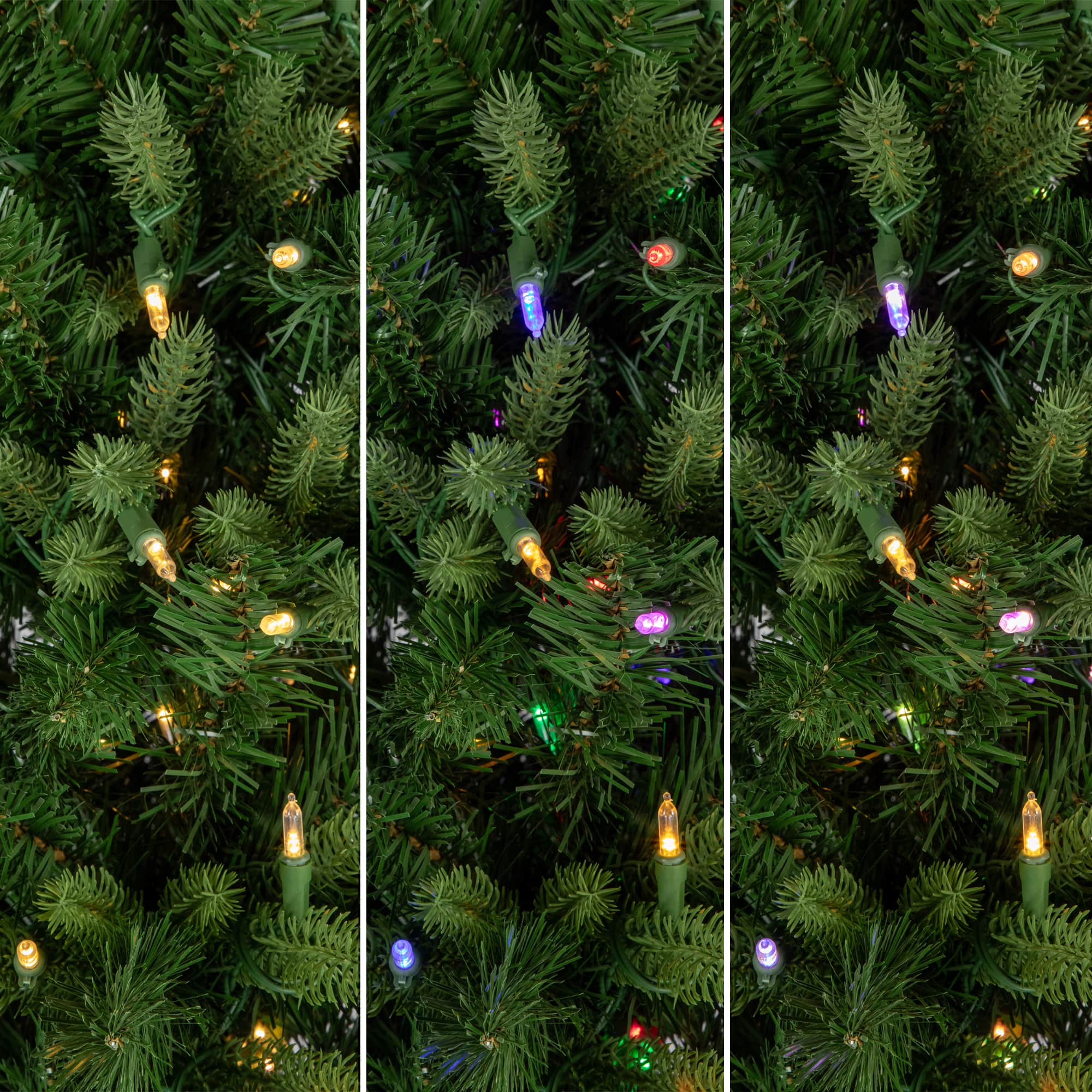 6.5ft. Pre-Lit Real Touch&#x2122;&#xFE0F; Washington Frasier Fir Christmas Tree, Dual Color LED Lights