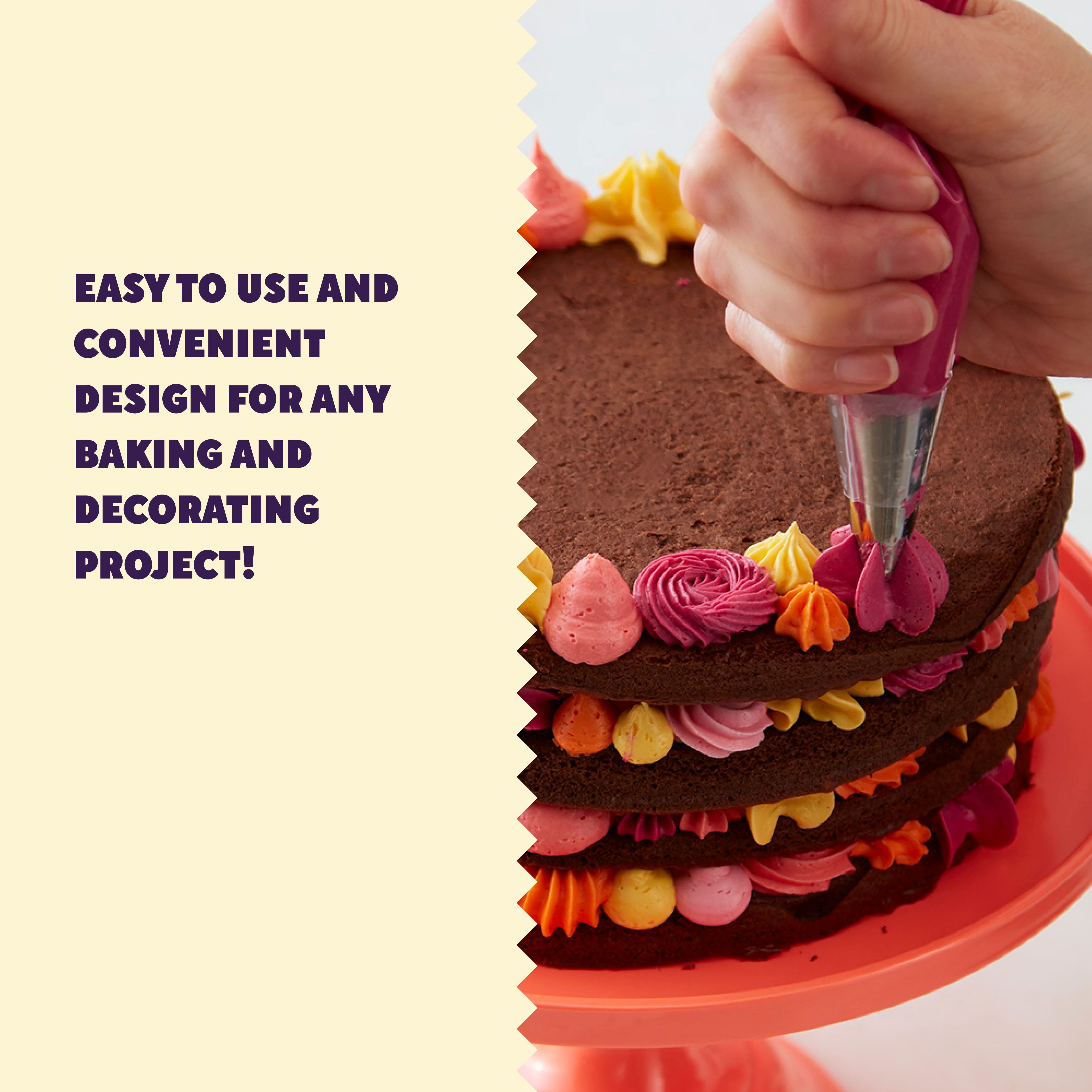 Wilton&#x2122; 55-Piece Master Cake &#x26; Cupcake Piping Tip Set