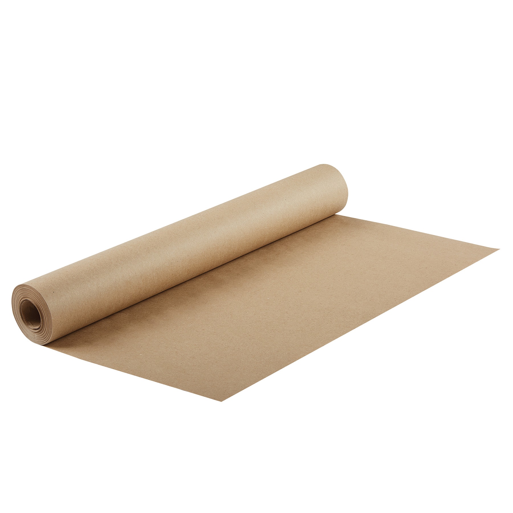 1 LARGE ROLL OF 88gsm PURE KRAFT BROWN WRAPPING PARCEL PAPER 750mm x 100 Metre 