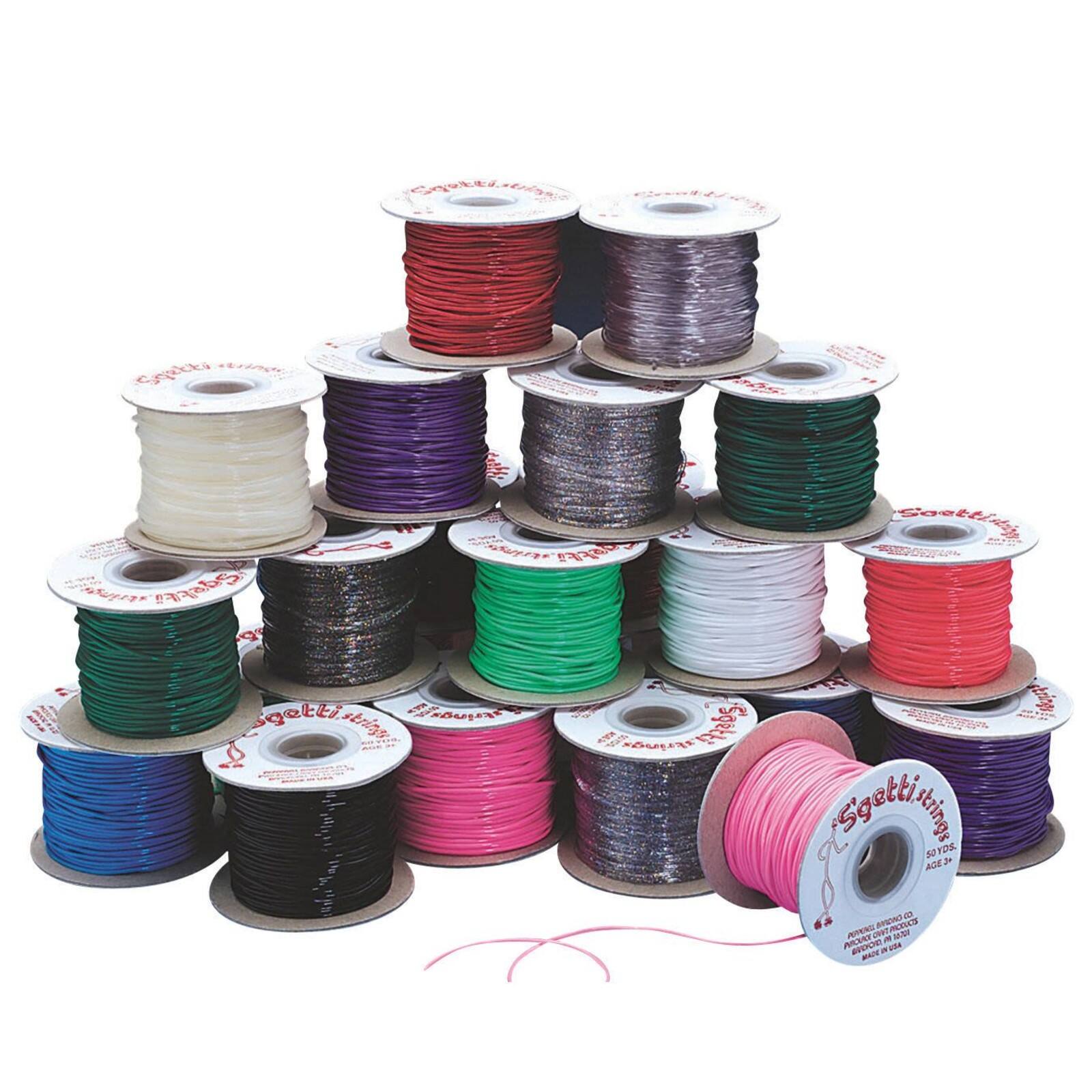 Pepperell S&#x27;Getti String Lacing, 25ct.