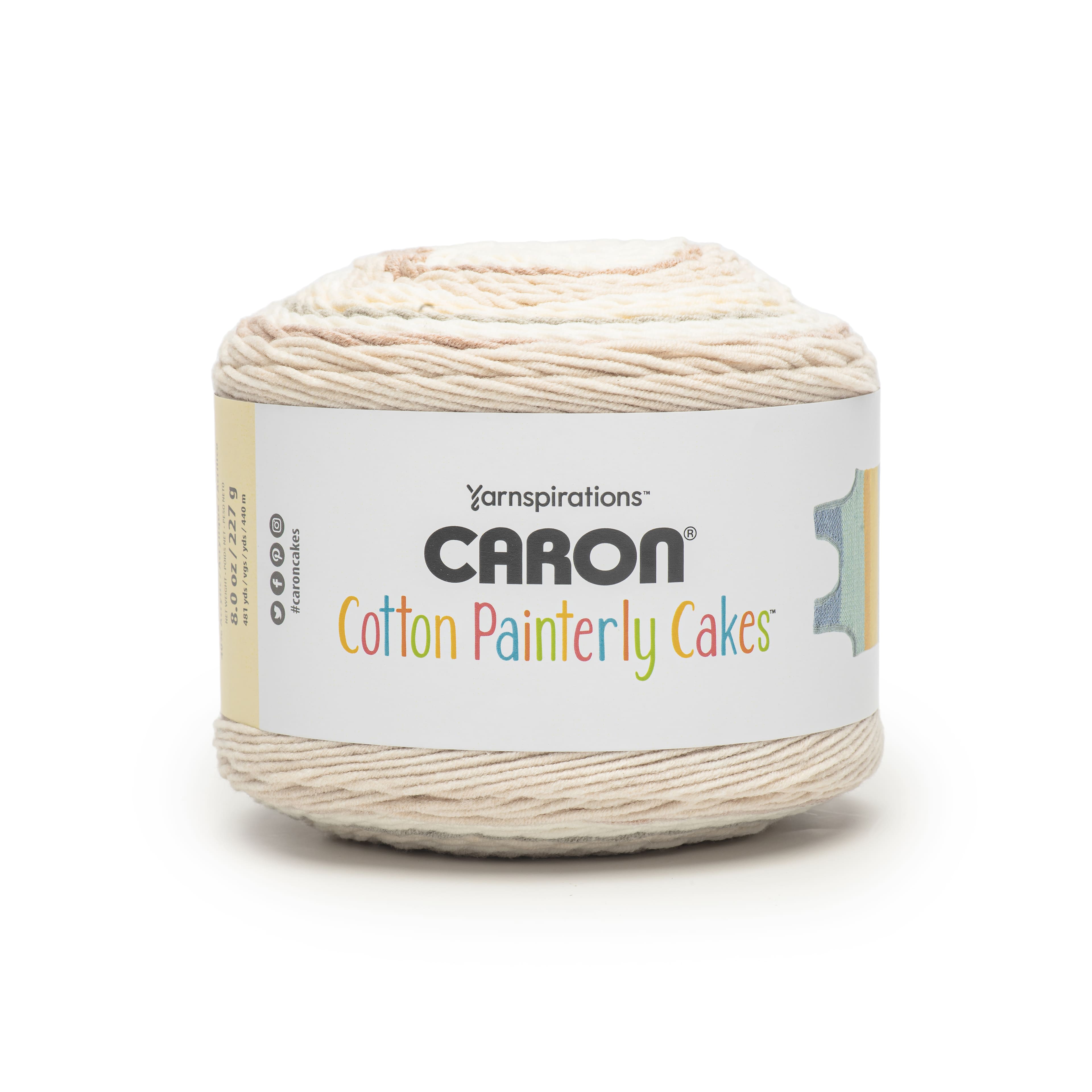 12 Pack: Caron® Cotton Painterly Cakes™ Yarn