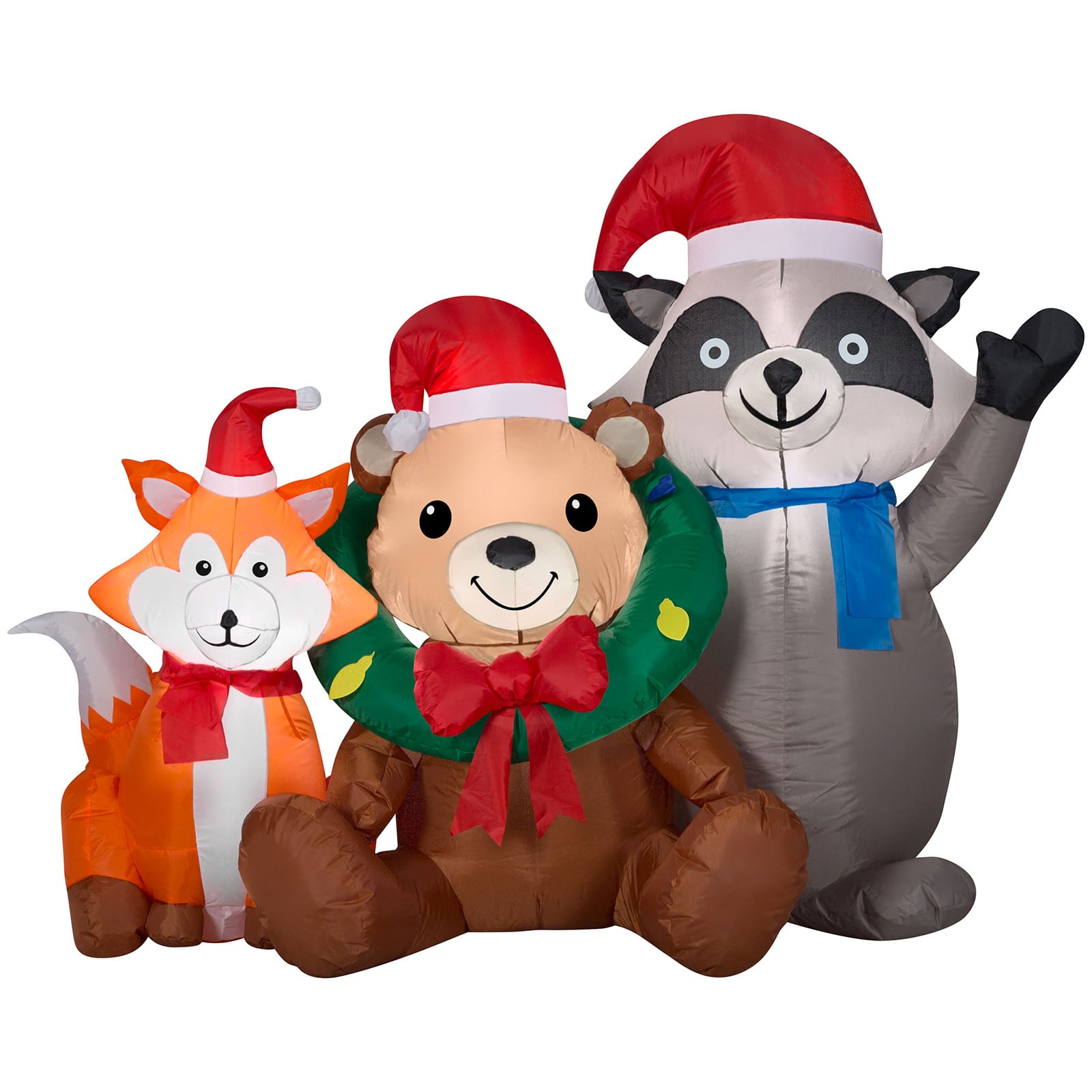 Buy the 5.5ft. Airblown® Inflatable Christmas Woodland Creatures at ...