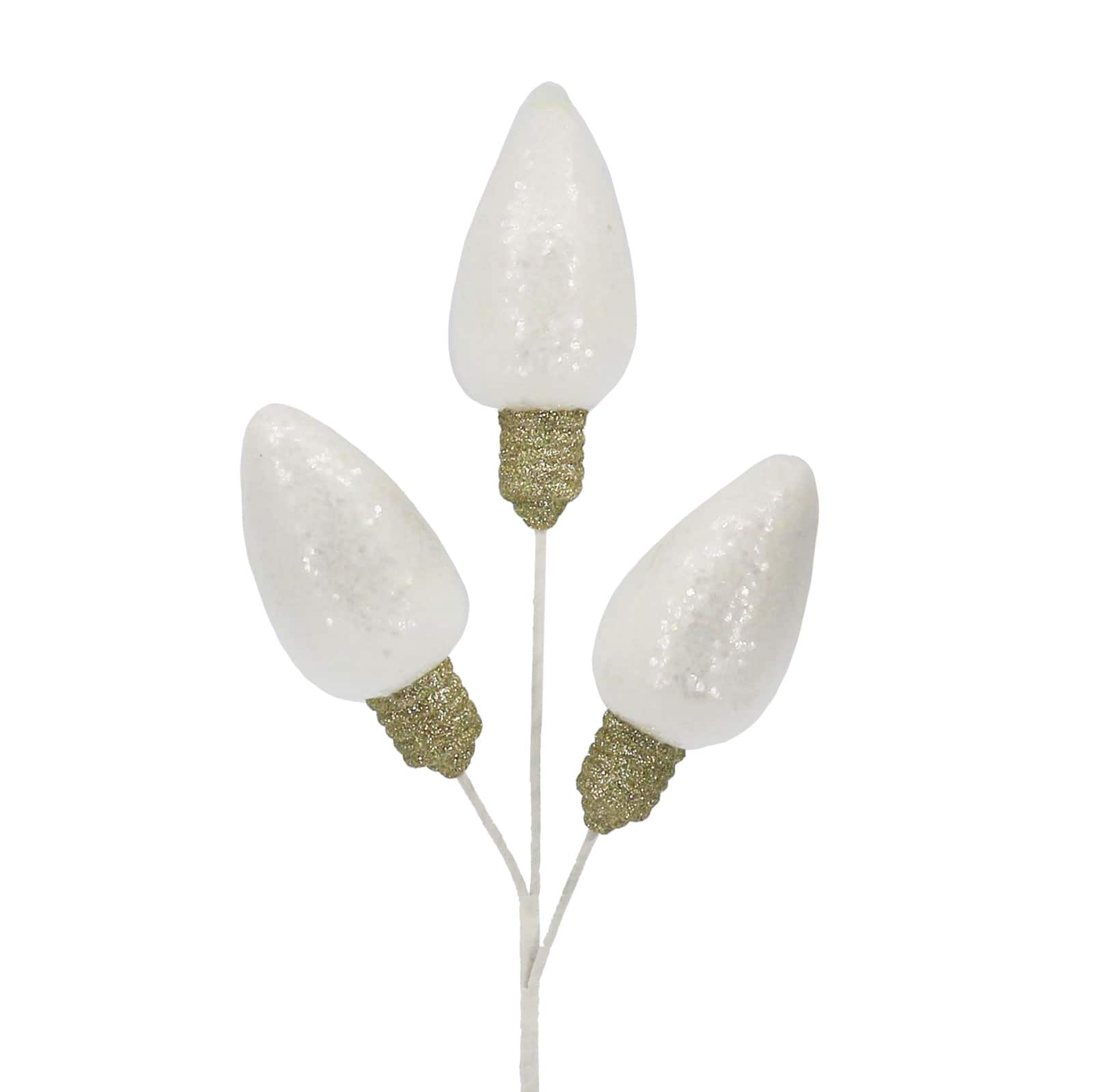 28&#x22; Glitter Light Bulbs Stem by Ashland&#xAE;