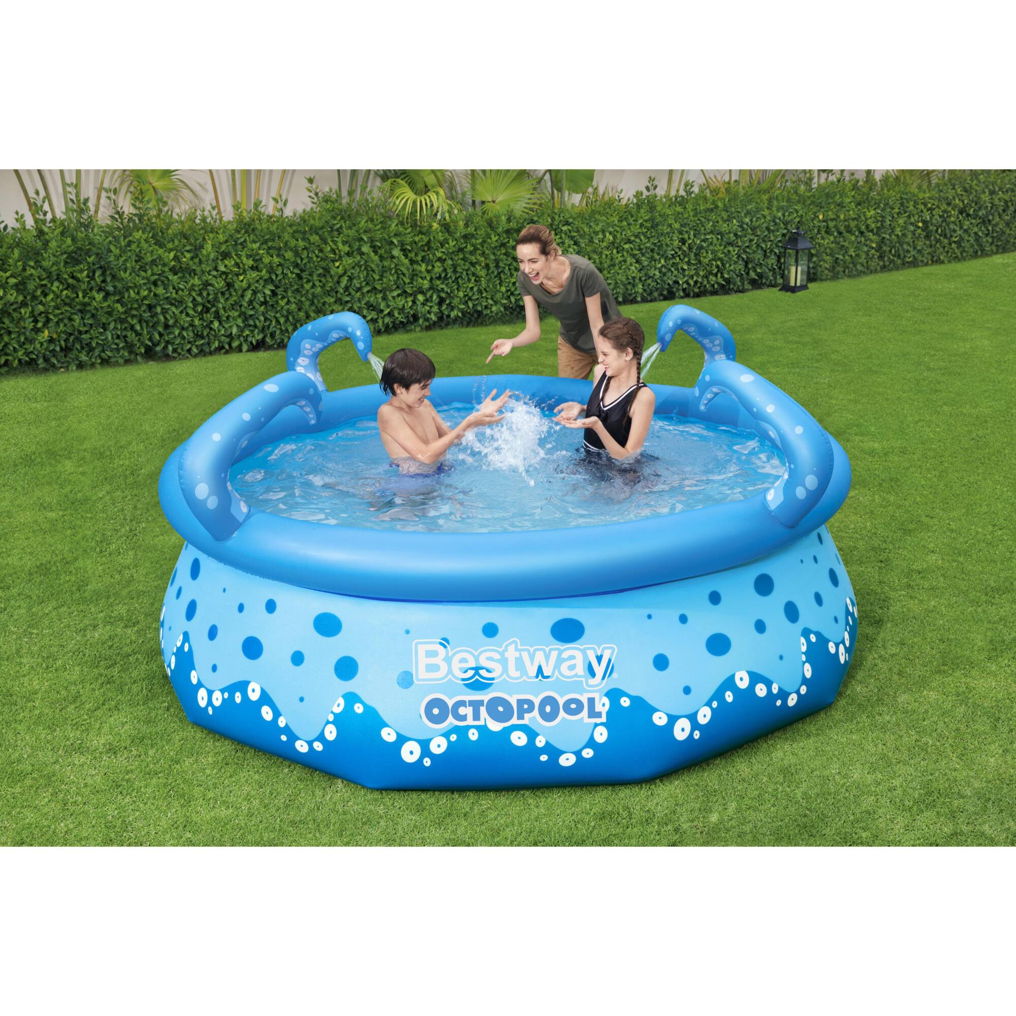 Bestway® H2OGO!® 9ft. OctoPool Inflatable Spray Pool