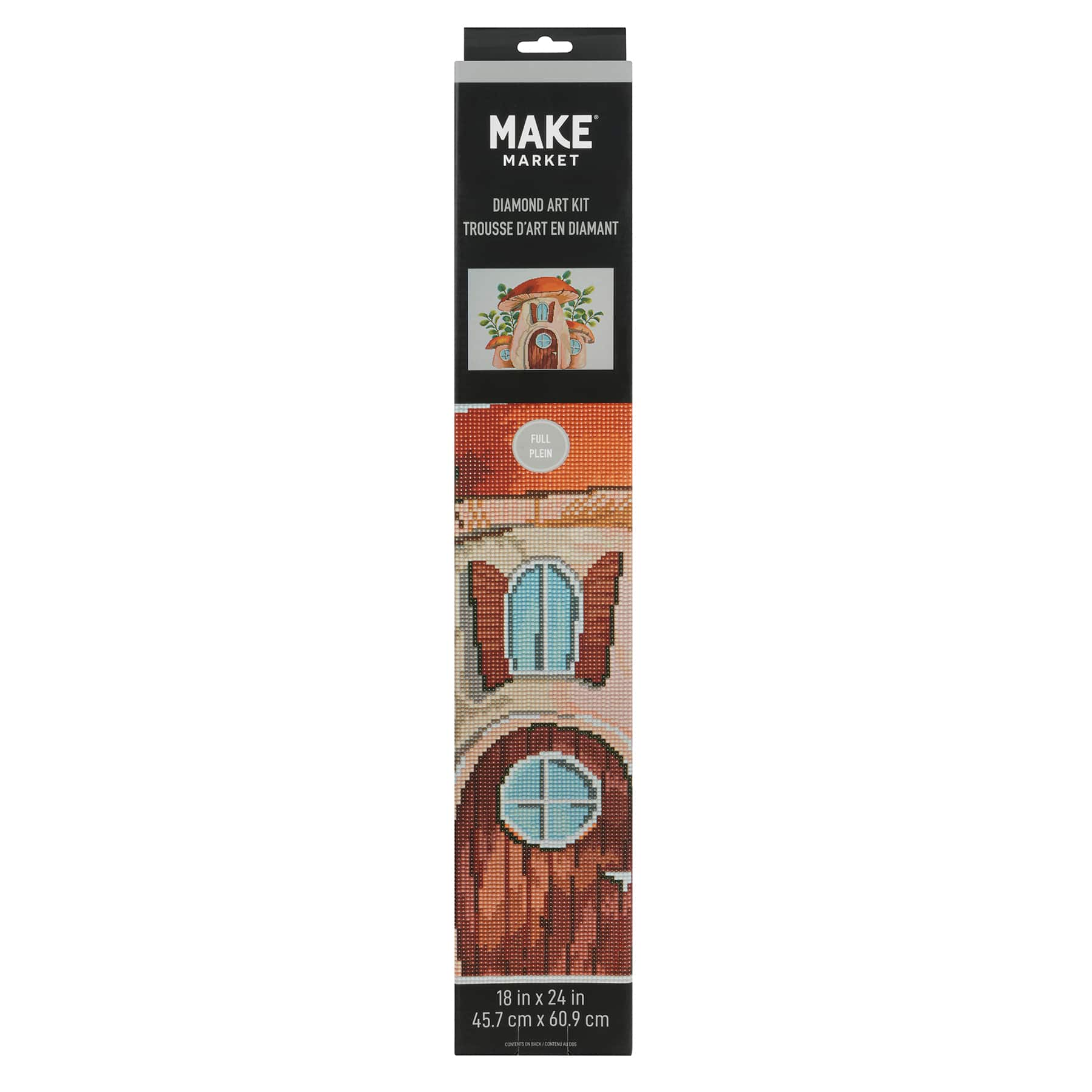 Mushroom Cottage Diamond Art Kit by Make Market&#xAE;