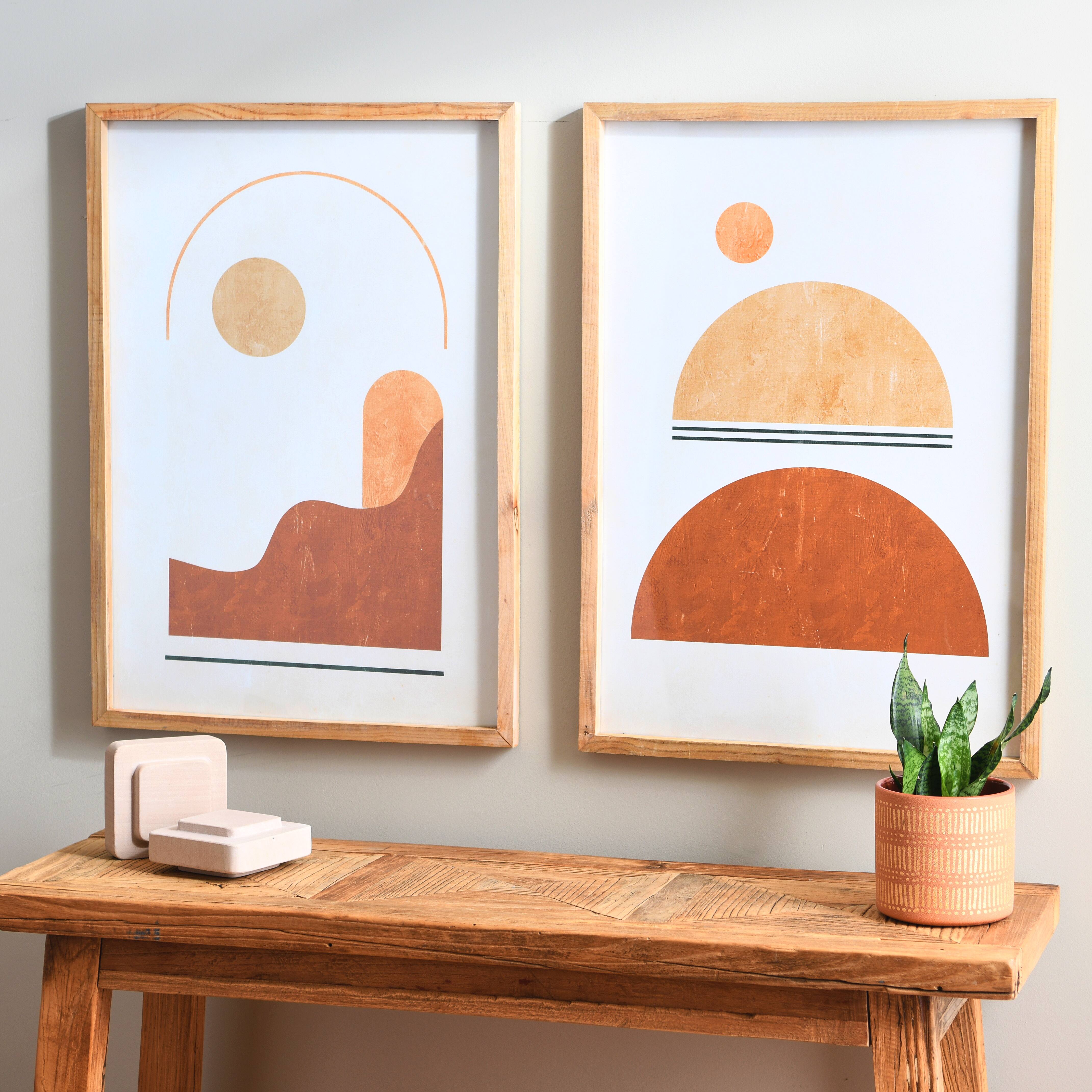 Hello Honey&#xAE; Framed Abstract Wall Art Set