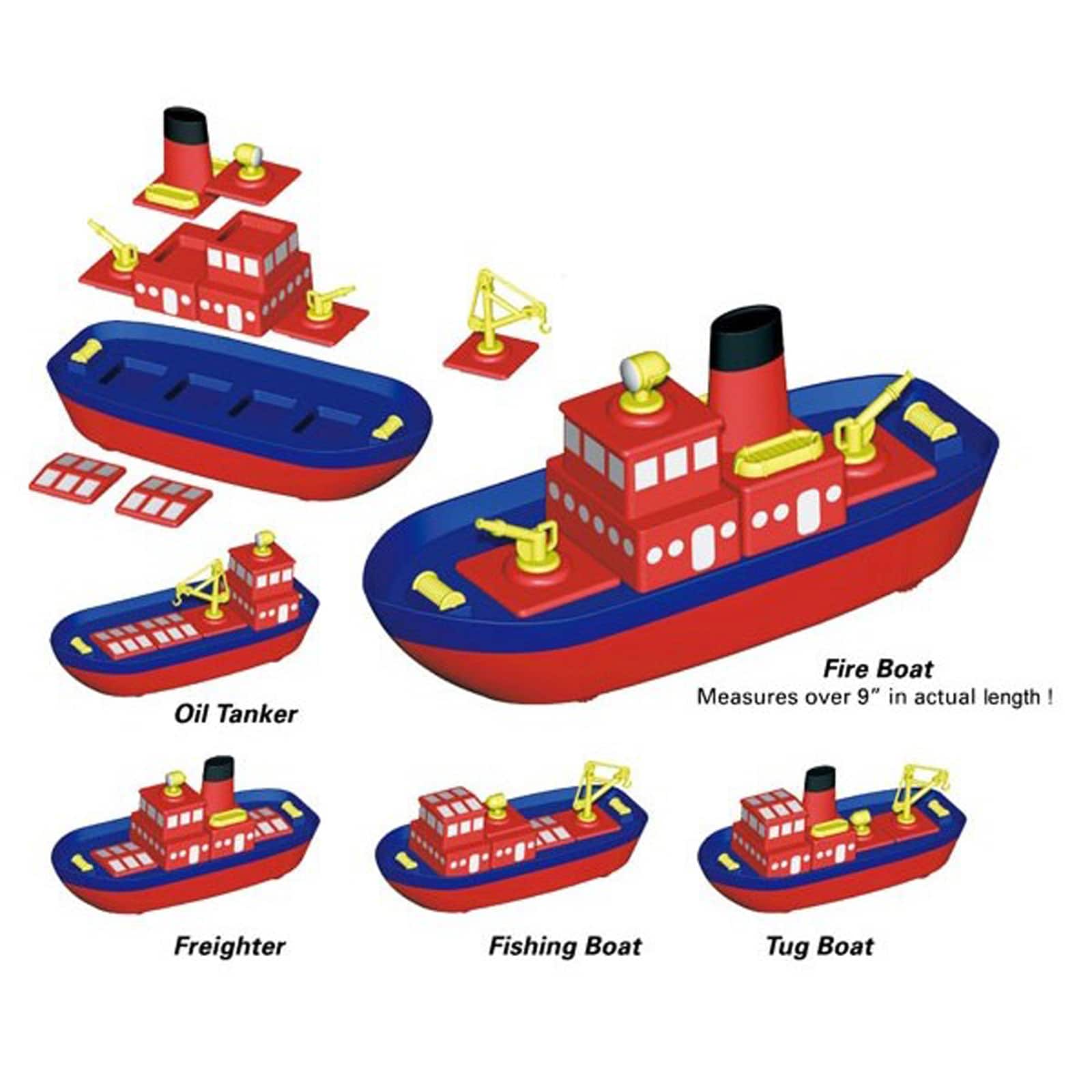 Popular Playthings® Magnetic Build-a-Boat™