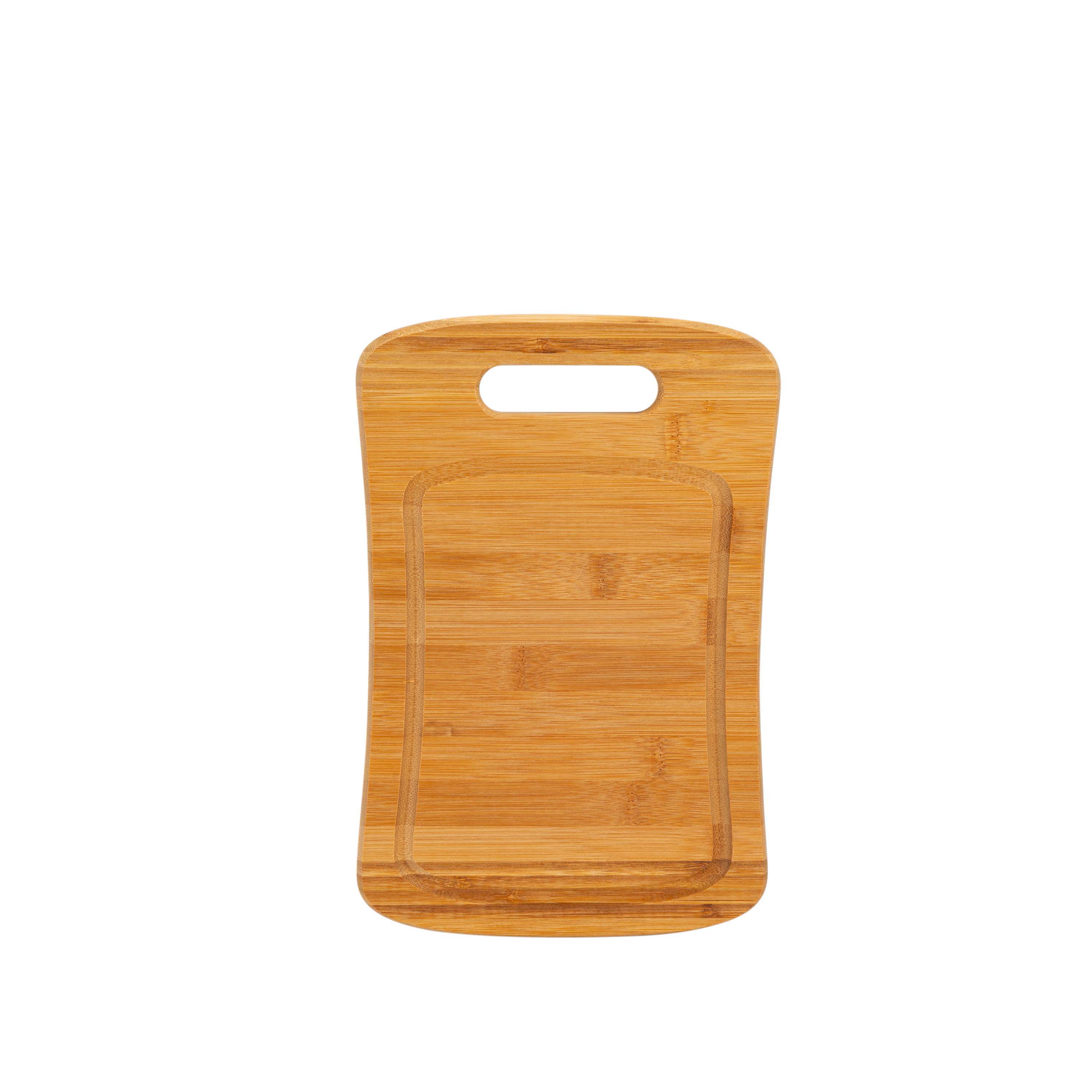 Kitchen Details Medium Curved Bamboo Cutting Board
