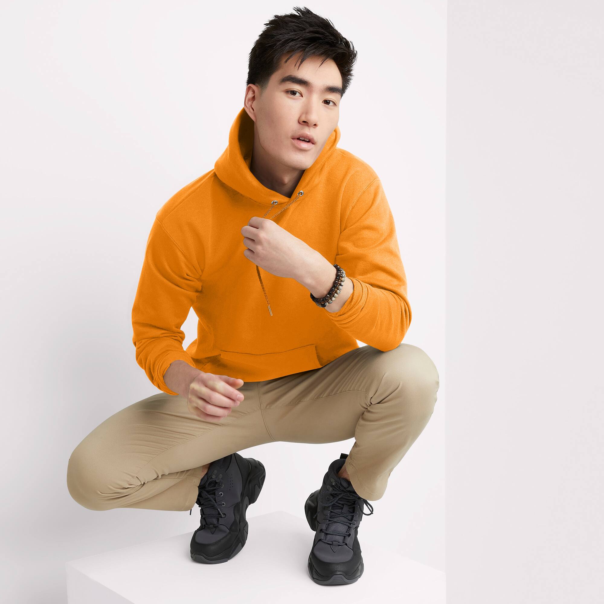 Hanes EcoSmart Pullover Men&#x27;s Fleece Hoodie