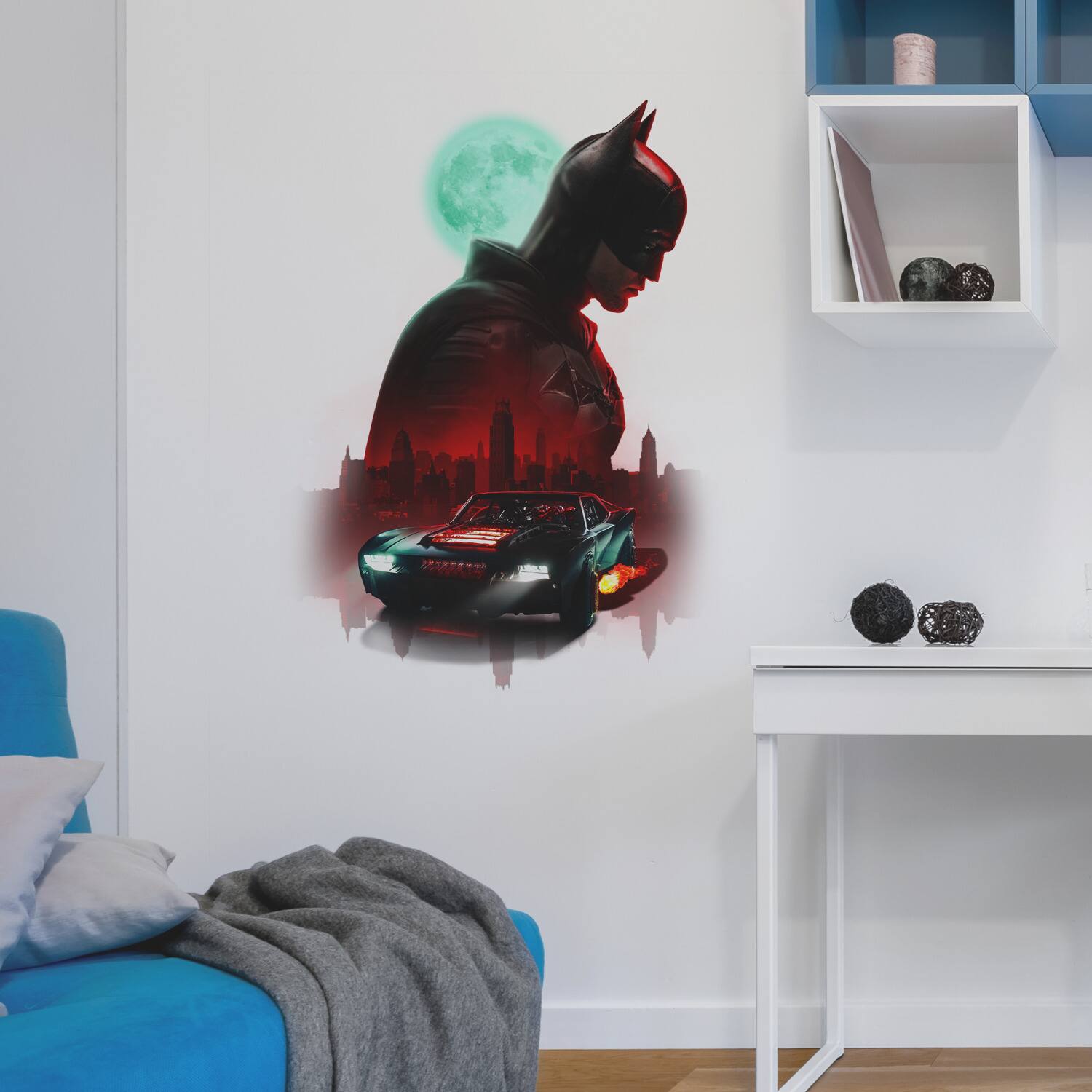 RoomMates Batman Peel &#x26; Stick Xl Giant Wall Decals