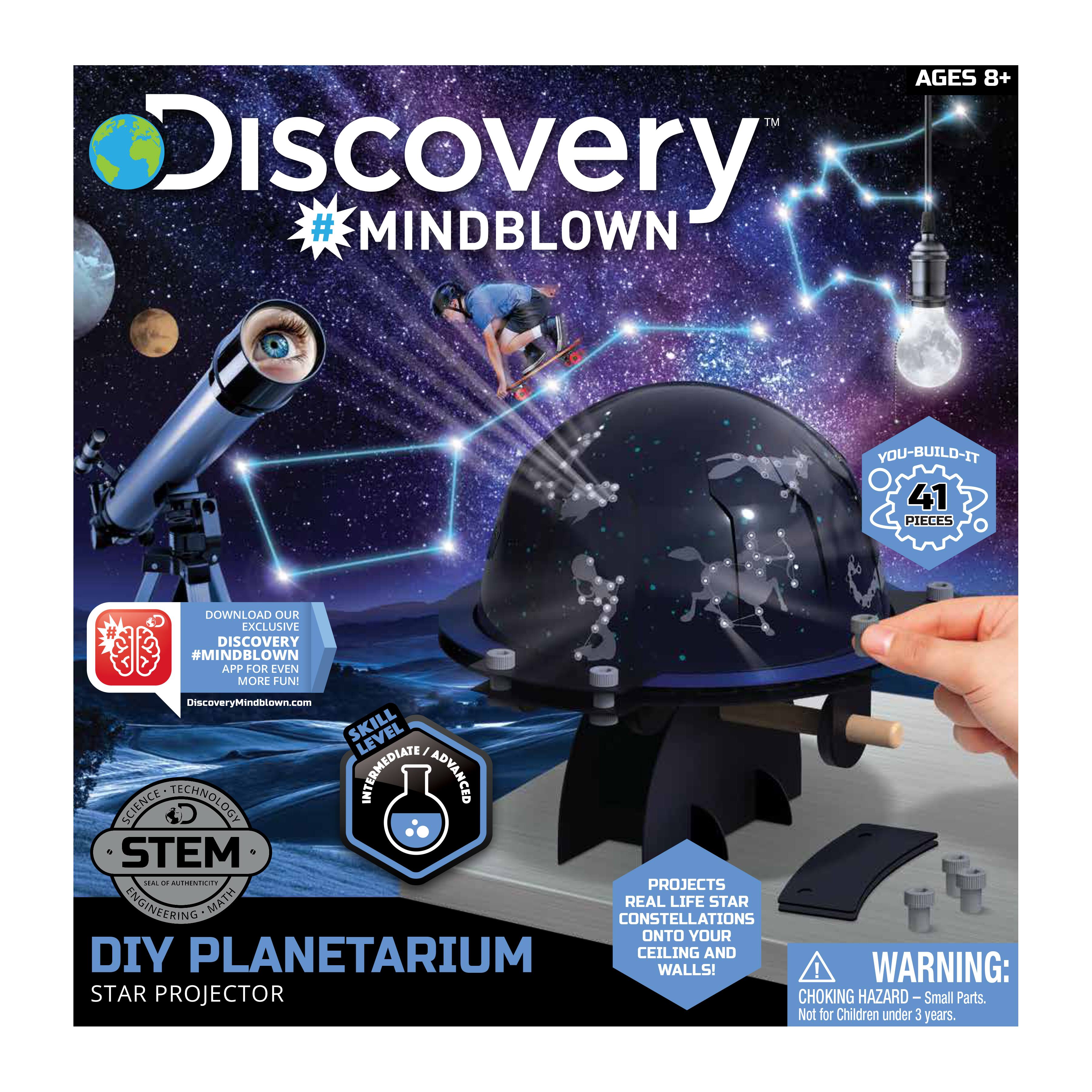 Discovery™ #Mindblown DIY Planetarium Star Projector | Michaels
