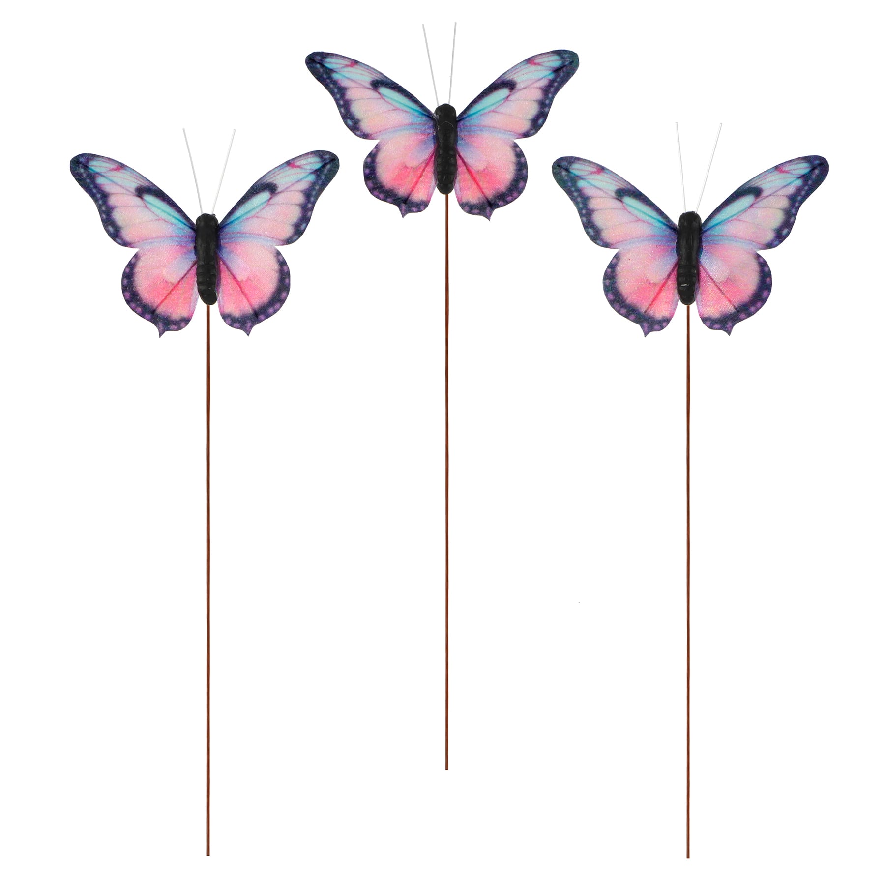 Fabric Butterflies, 3ct. by Ashland&#xAE;