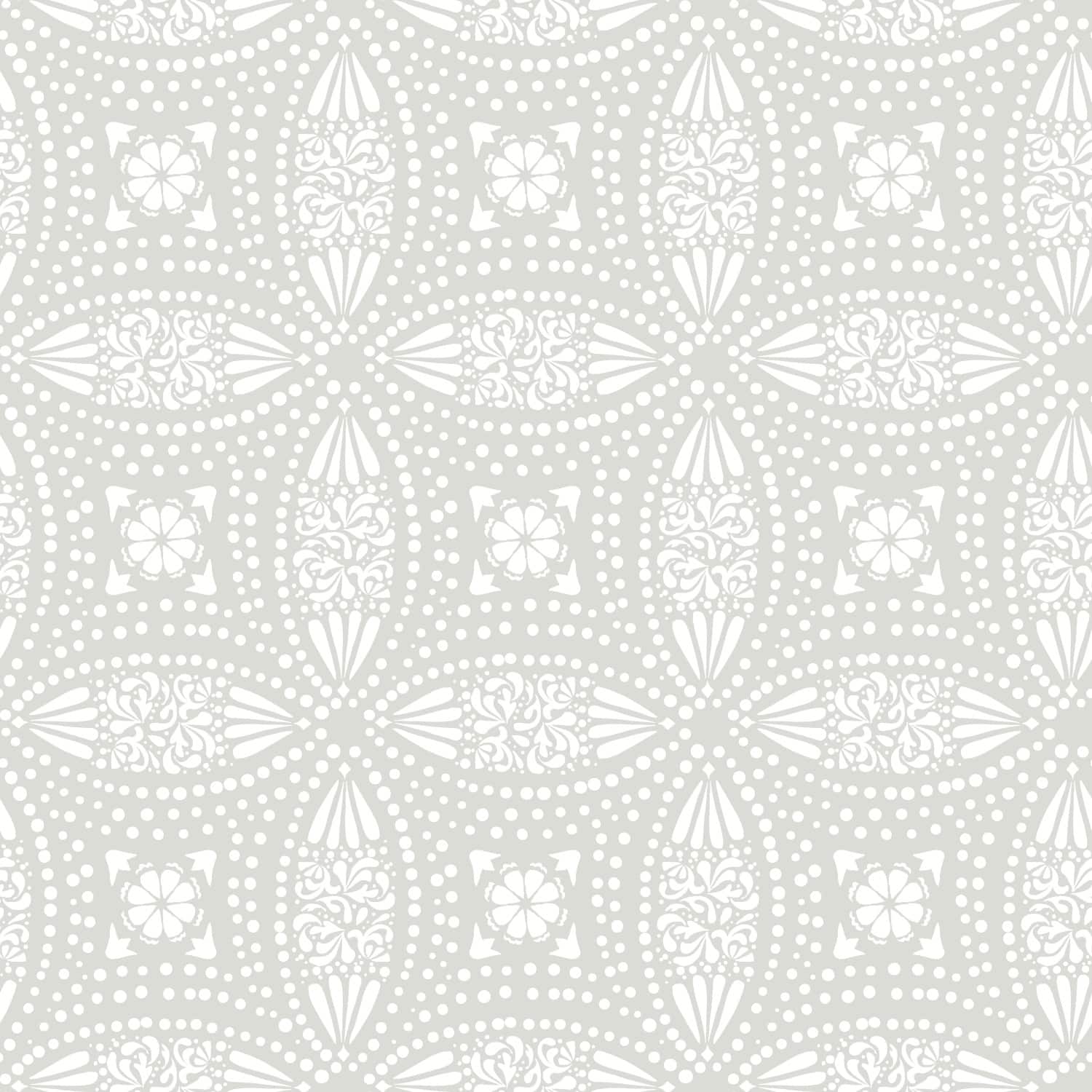 RoomMates Overlapping Medallions Peel & Stick Wallpaper