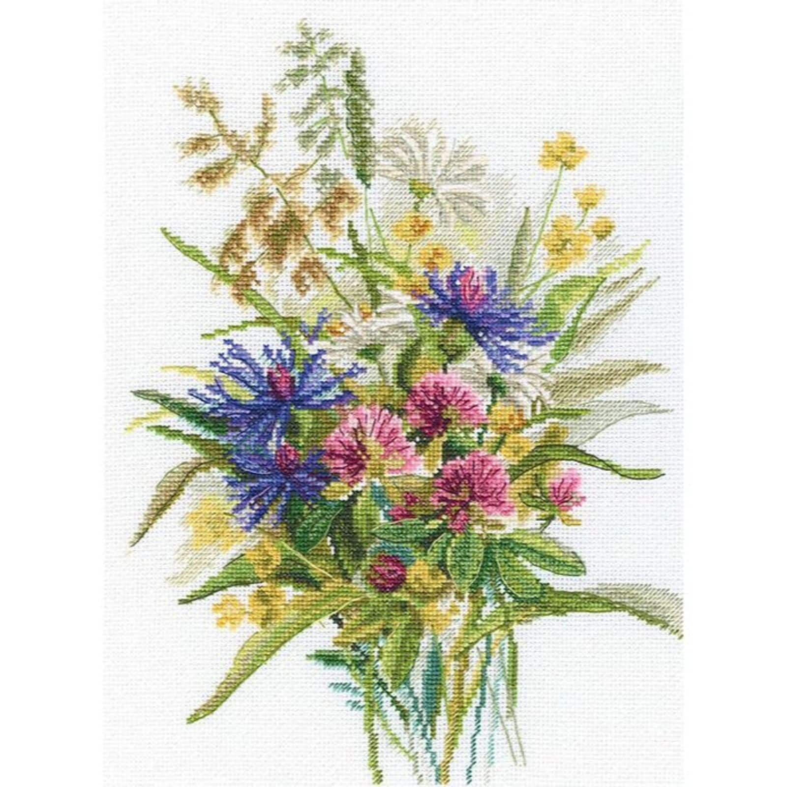 RTO Charm Of Summer Herbs Cross Stitch Kit Michaels