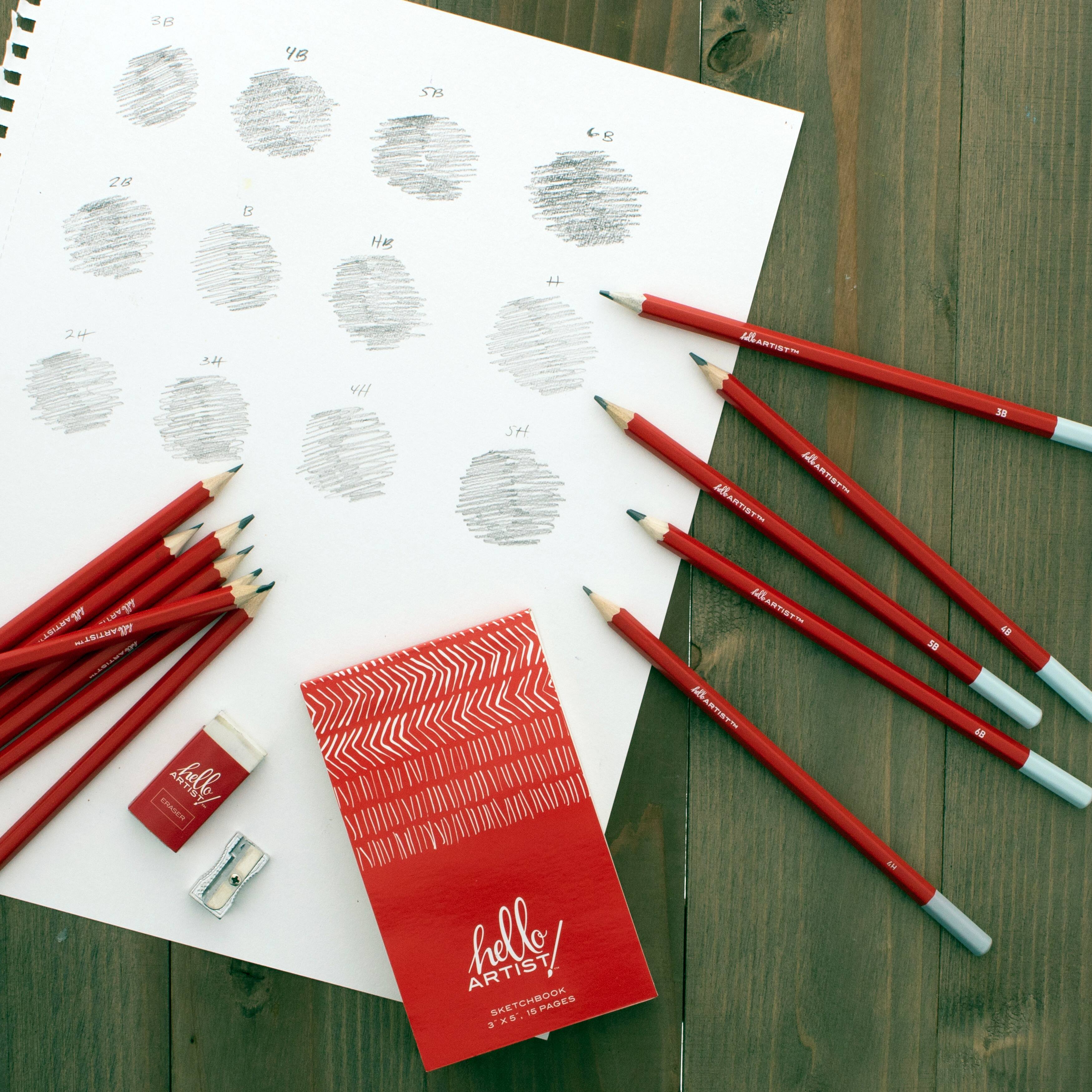Hello, Artist!™ 15-Piece Sketching Set