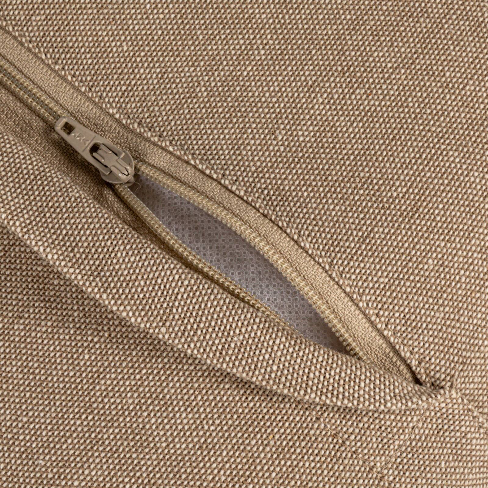 Hello Honey® 20" x 14" Green & Yellow Verdant Charm Linen Lumbar Pillow