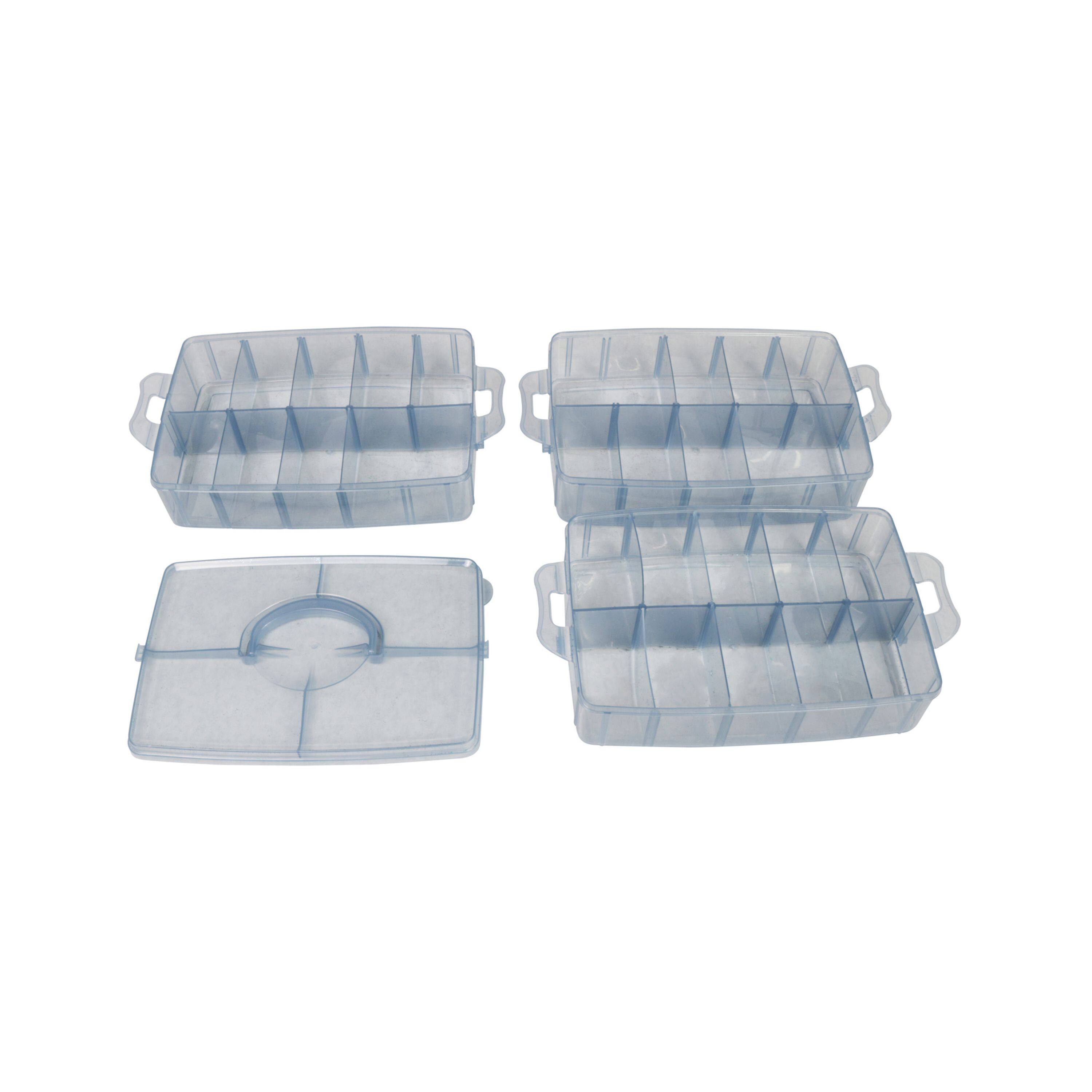 Everything Mary Dark Gray Stackable Storage Container