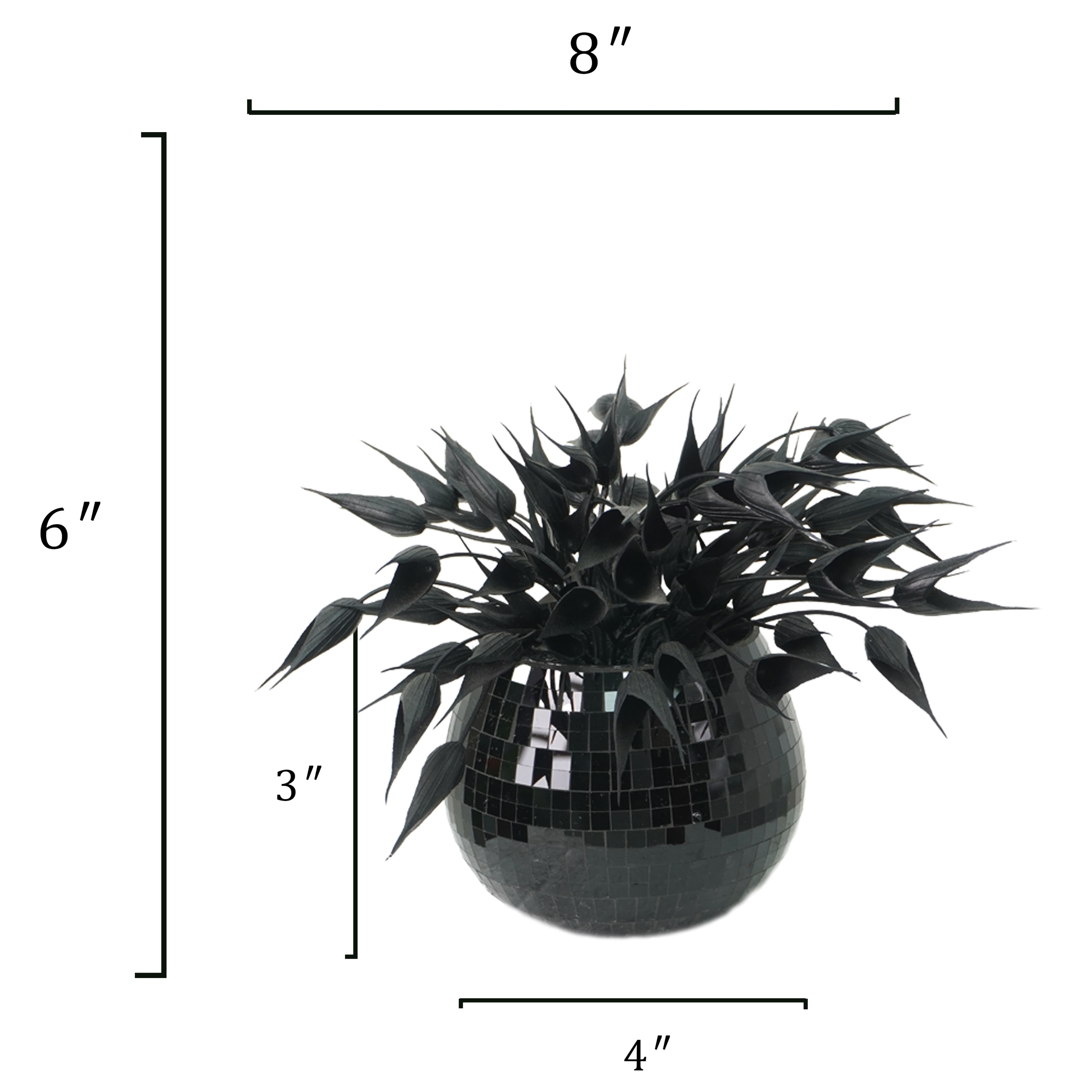 8&#x22; Spiky Leaf in Disco Pot by Ashland&#xAE;