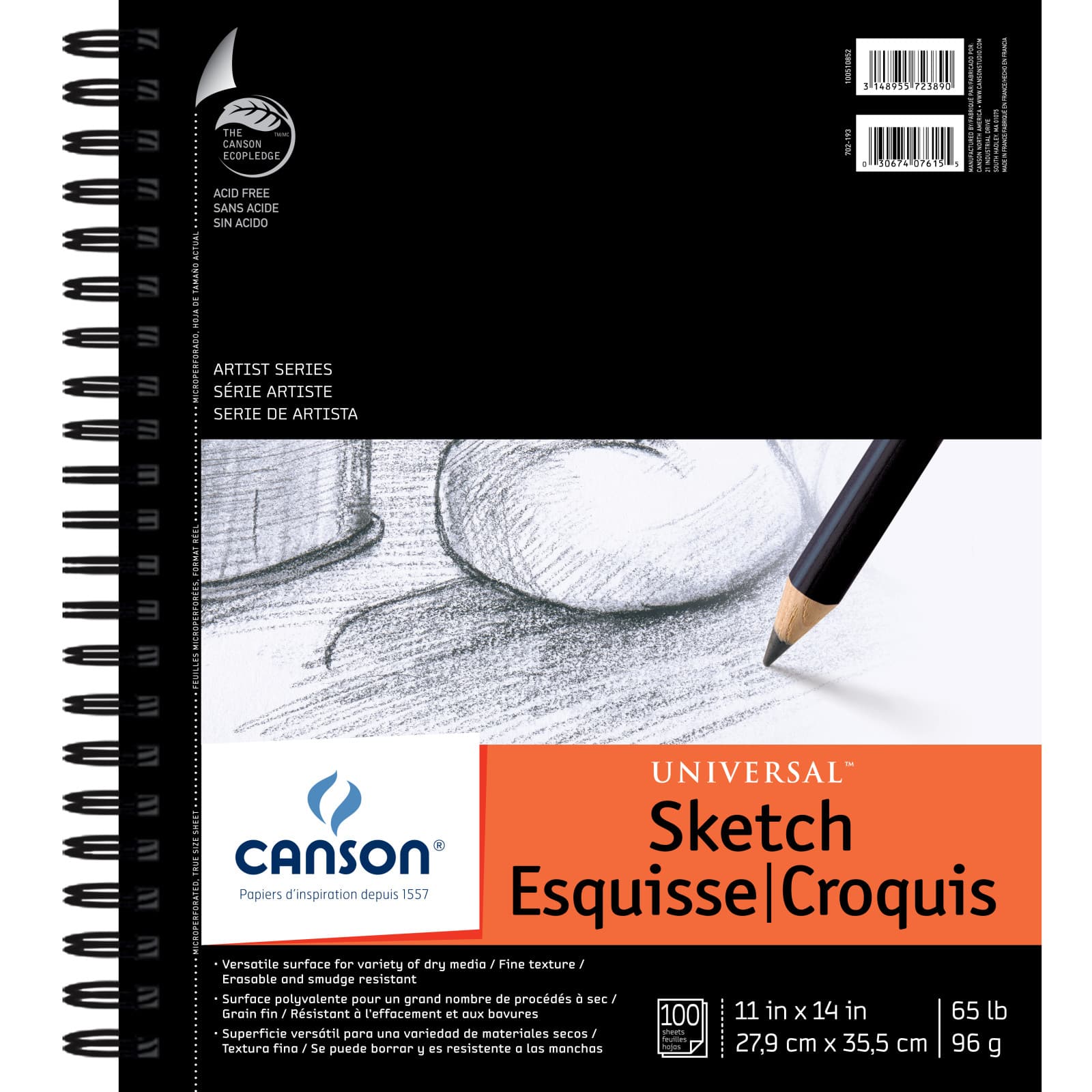 Canson® Universal™ Sketch Pad