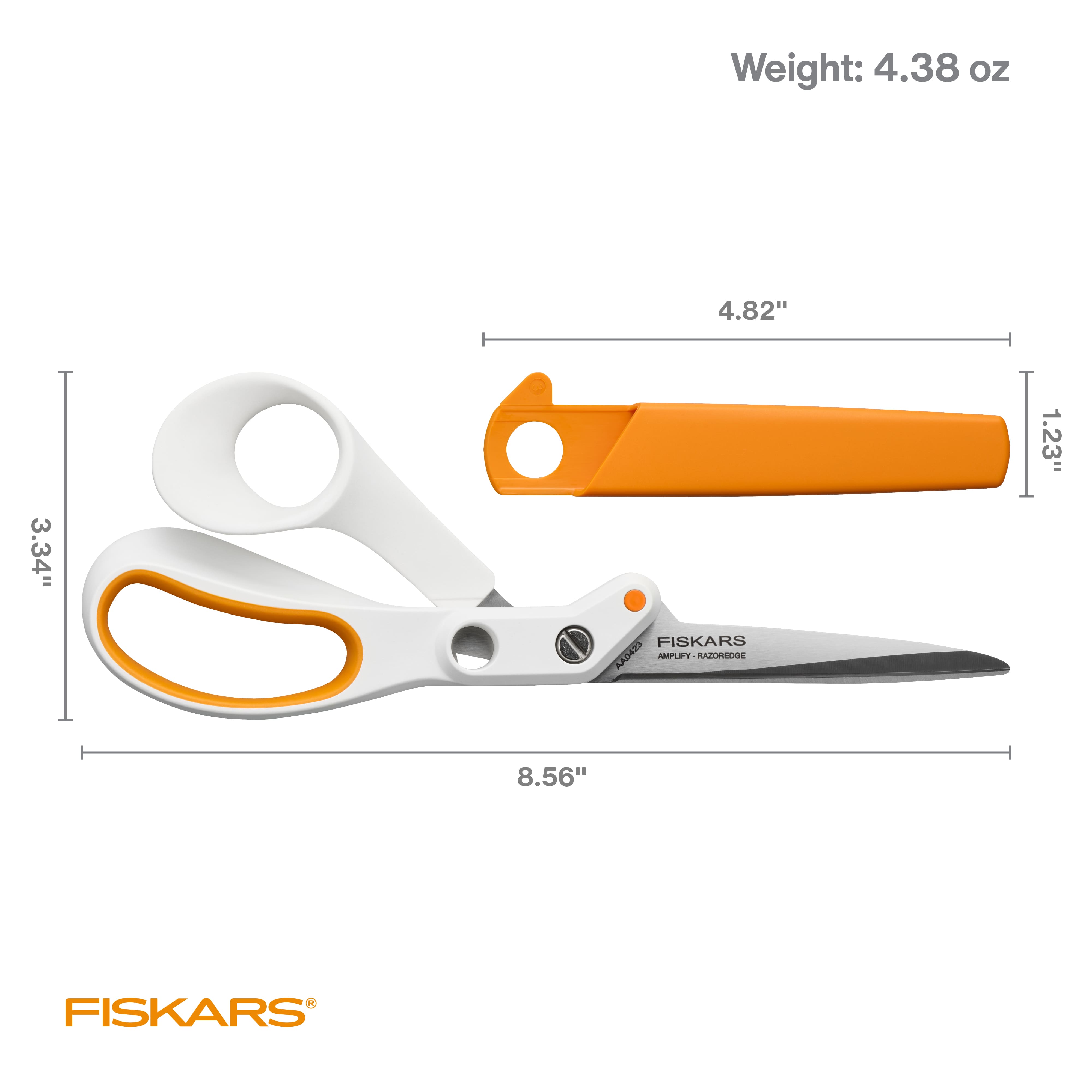 Fiskars® Amplify® RazorEdge™ Fabric Shears