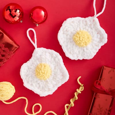 Amigurumi Egg Ornaments