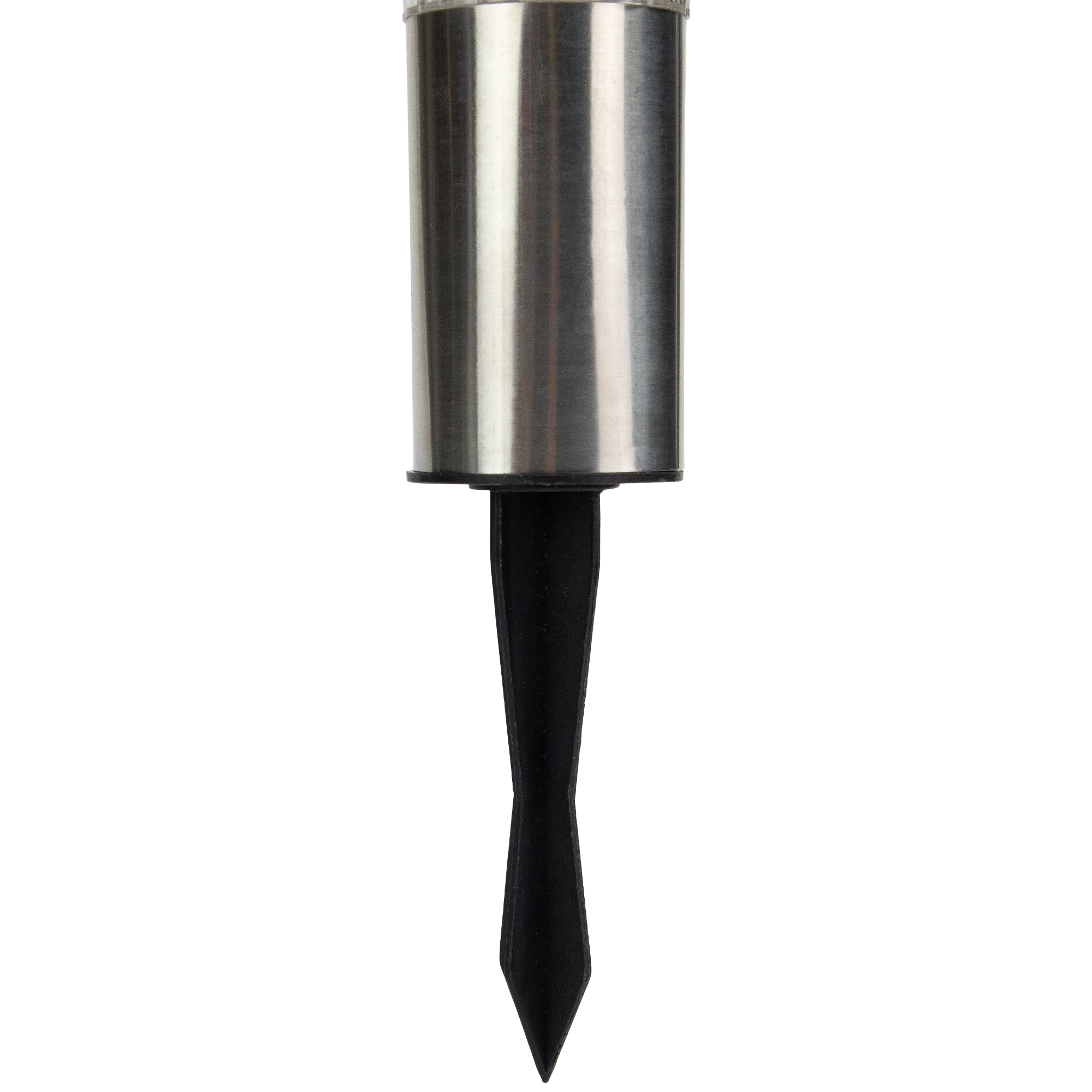 10" Silver Solar Powered LED Pathway Markers, 6ct.