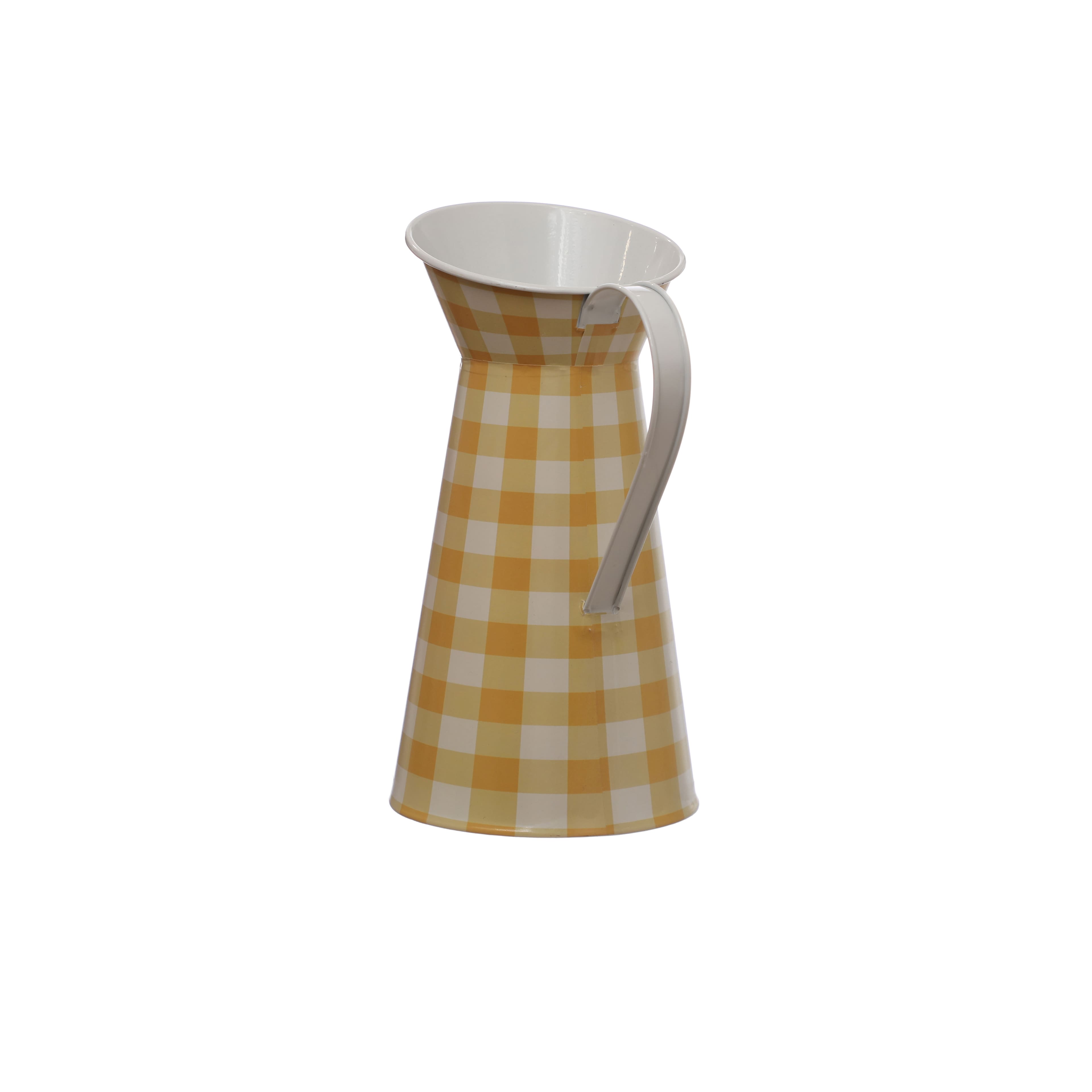 Assorted 10.5&#x22; Plaid Pitcher Decorative Container, 1pc. by Ashland&#xAE;