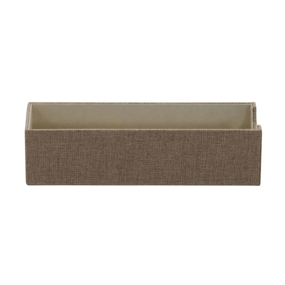 Narrow Accessory Organizer Tray (Brown)