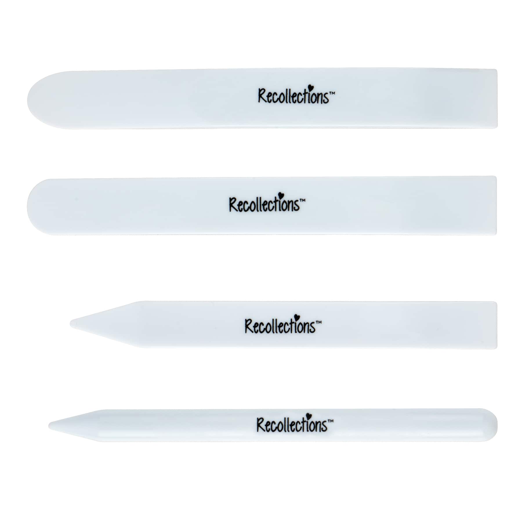4 Piece Bone Folder Paper Scoring Tool Set by Recollections&#x2122;