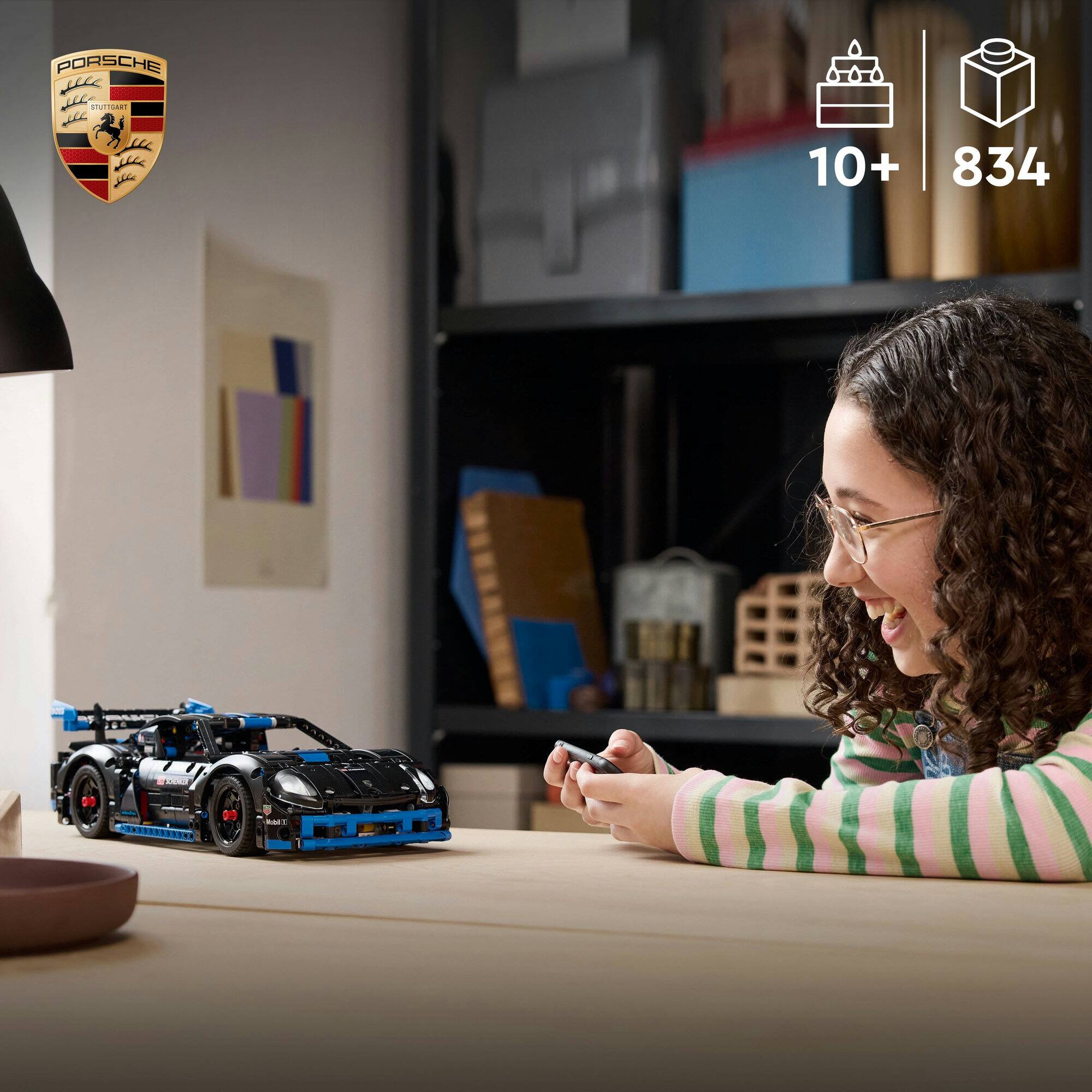 LEGO® Technic™ Porsche GT4 e-Performance Race Car Toy 42176