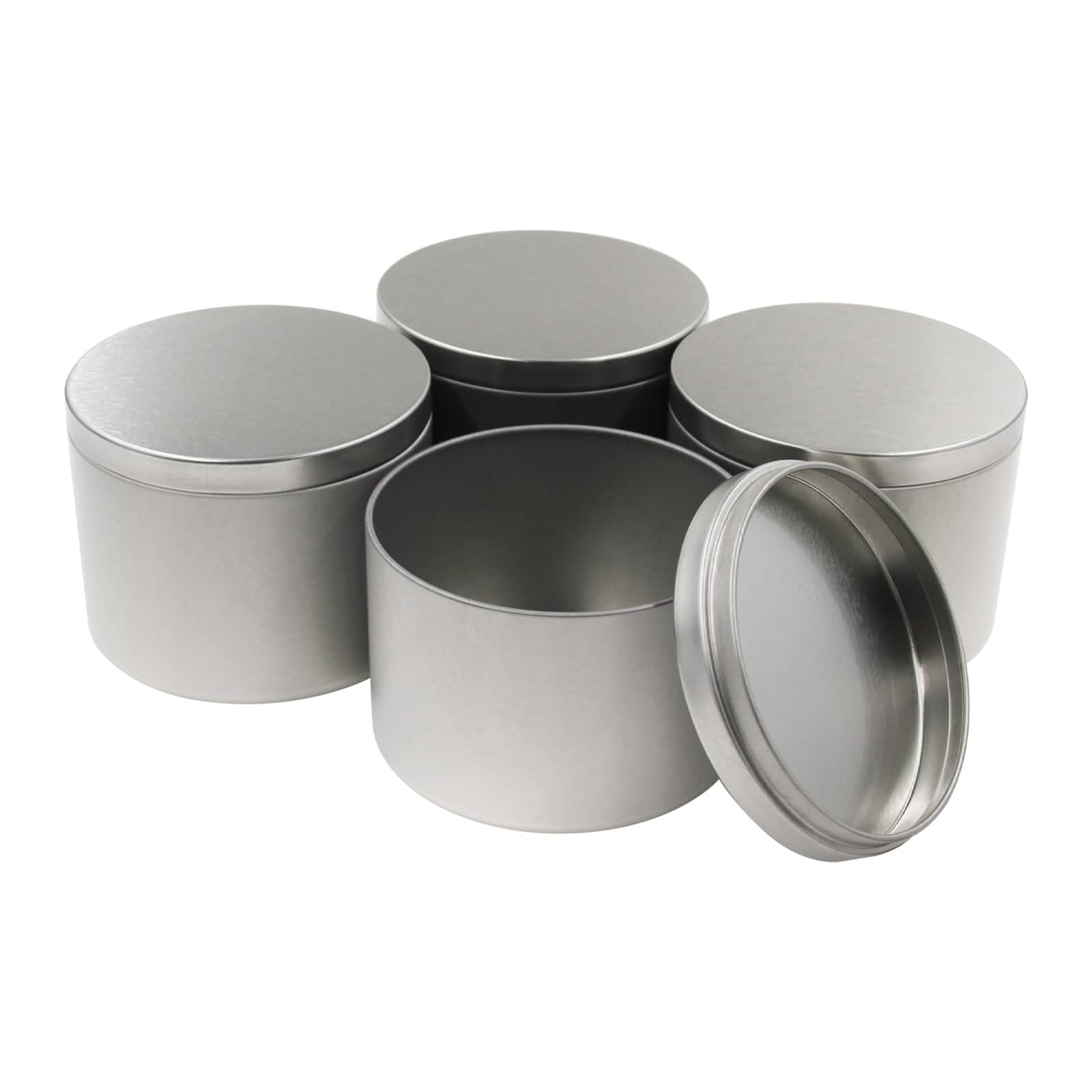 6oz. Candle Making Tins by Make Market&#xAE;, 4ct.