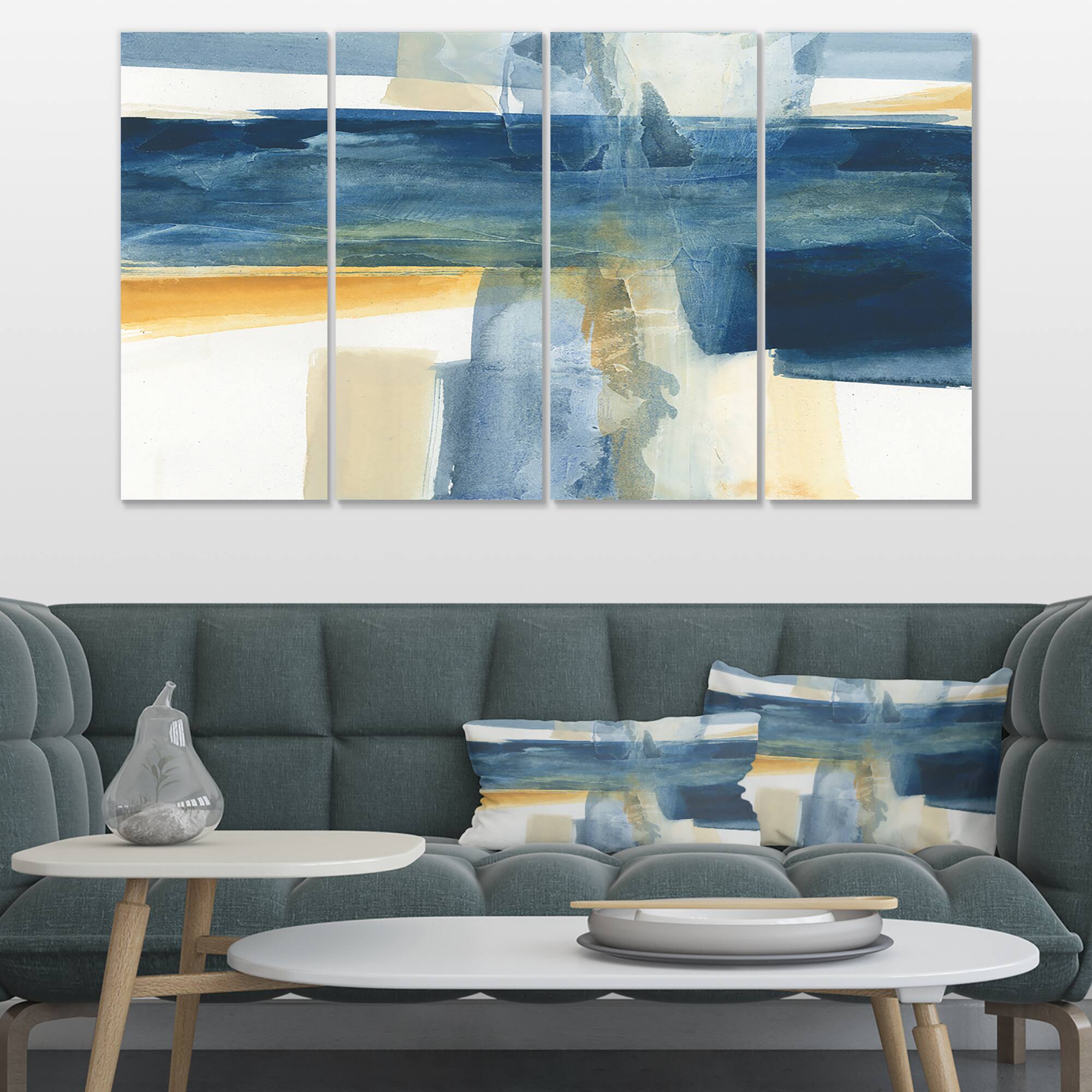 Designart - Indigo Panel VI