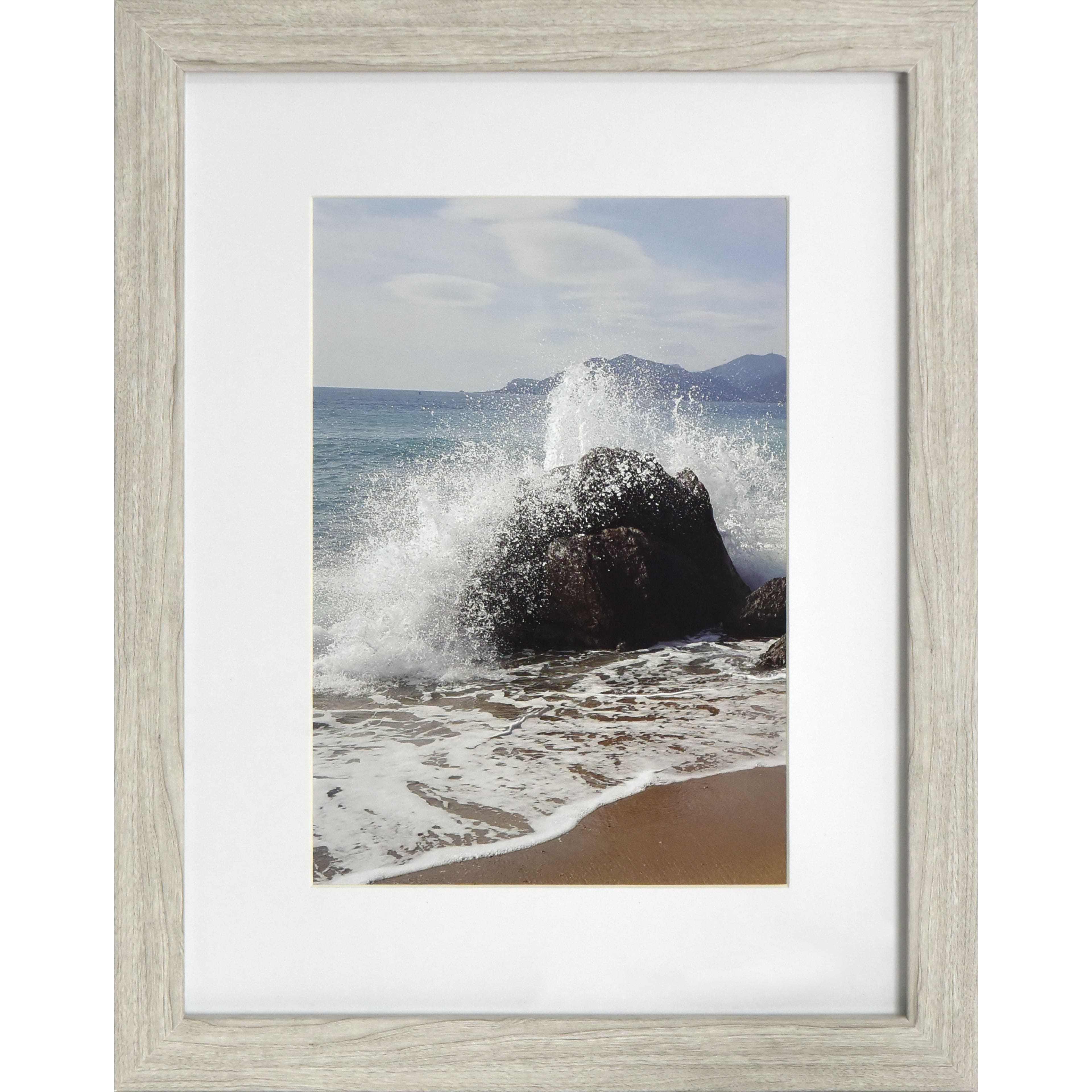 6 Packs: 3 ct. (18 total) Gallery&#x2122; Gray Frame with Mat by Studio D&#xE9;cor&#xAE;
