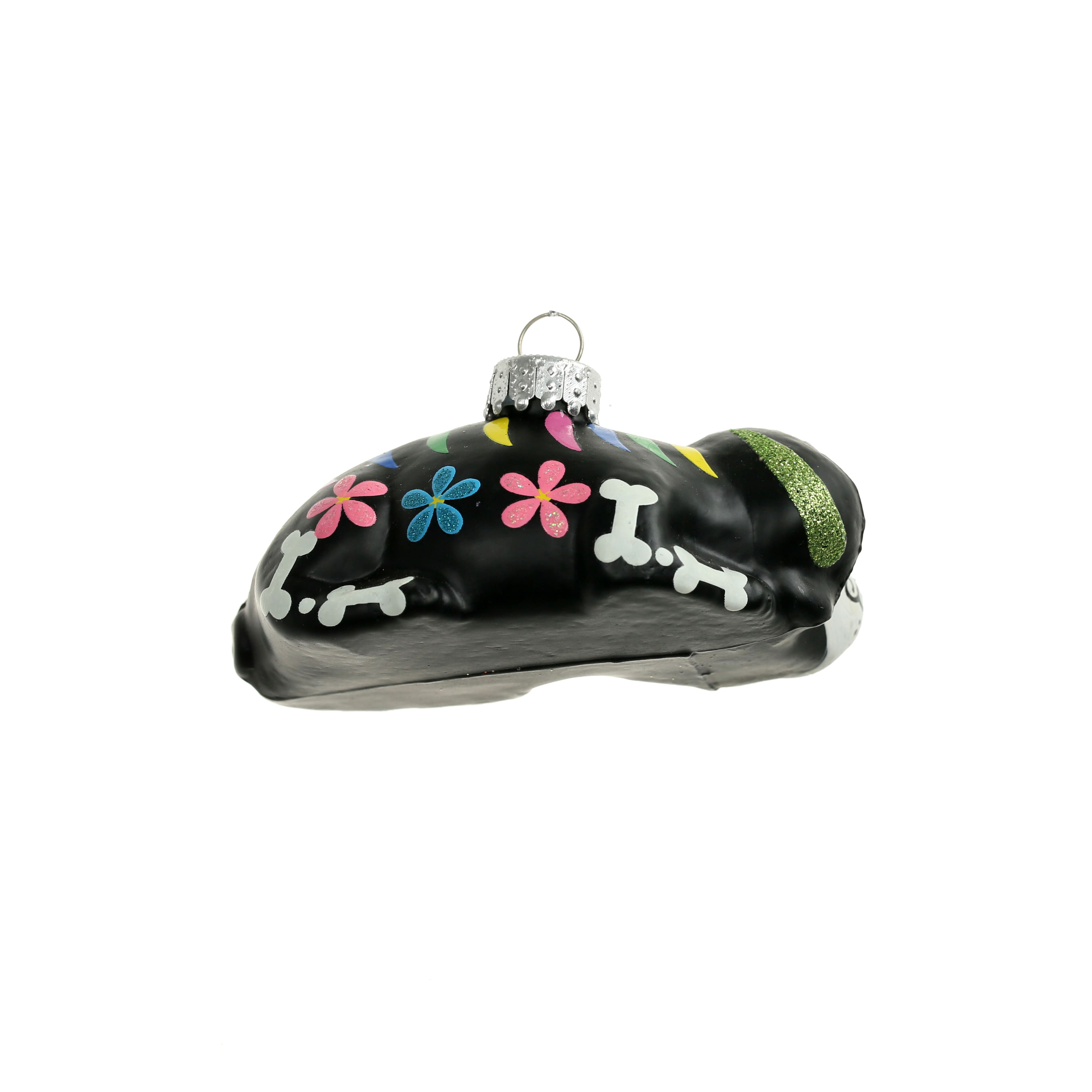 Assorted Day of the Dead Glass Skeleton Animal Ornament, 1pc. by Ashland&#xAE;
